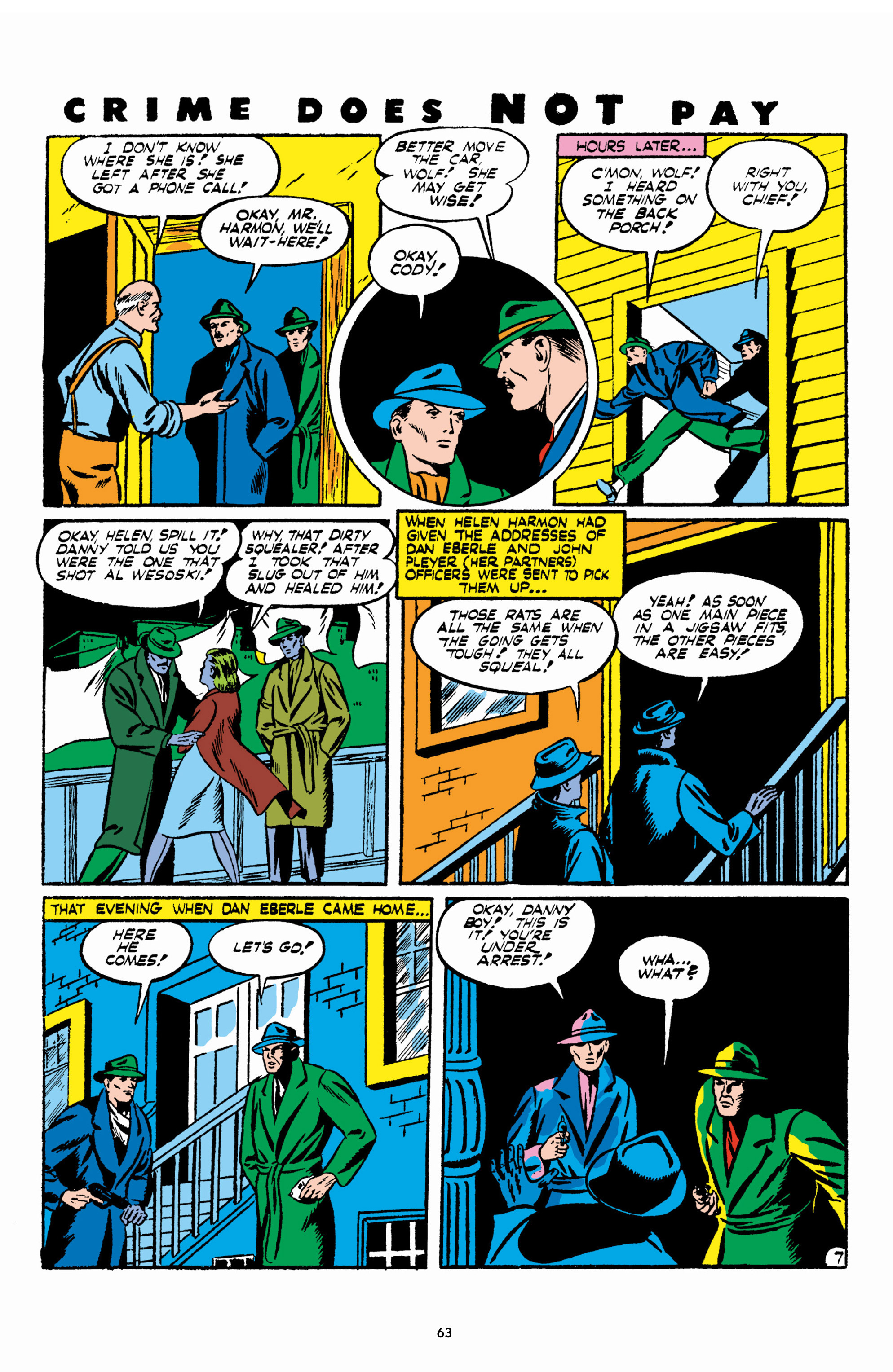 Read online Crime Does Not Pay Archives comic -  Issue # TPB 2 (Part 1) - 63