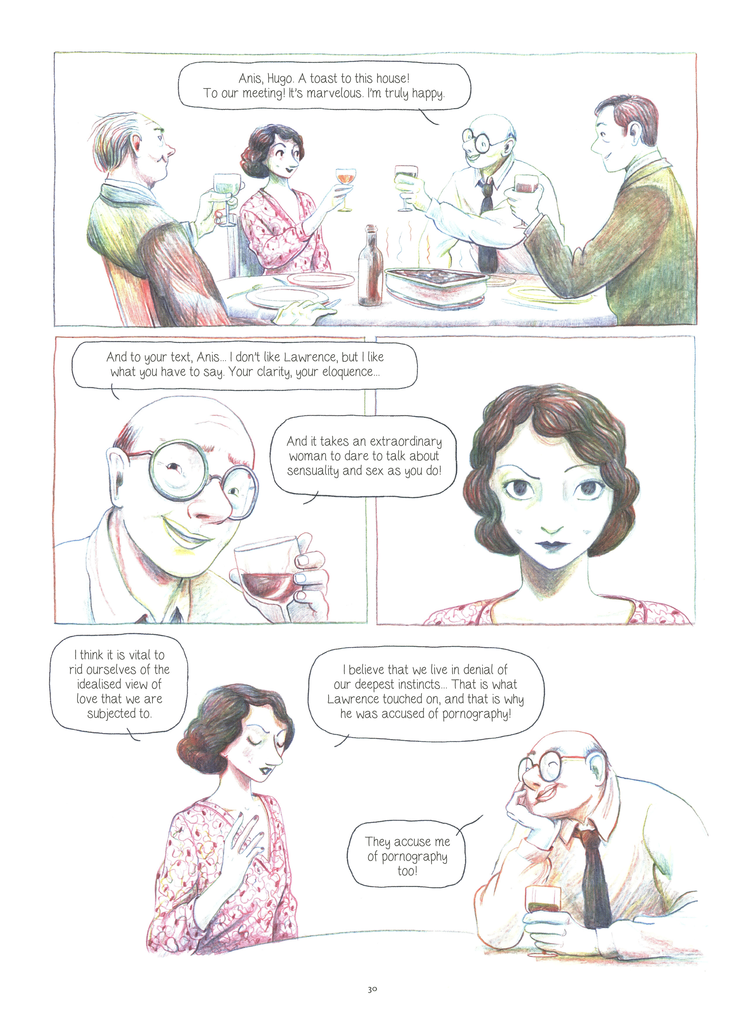 Read online Anais Nin: On the Sea of Lies comic -  Issue # TPB (Part 1) - 30