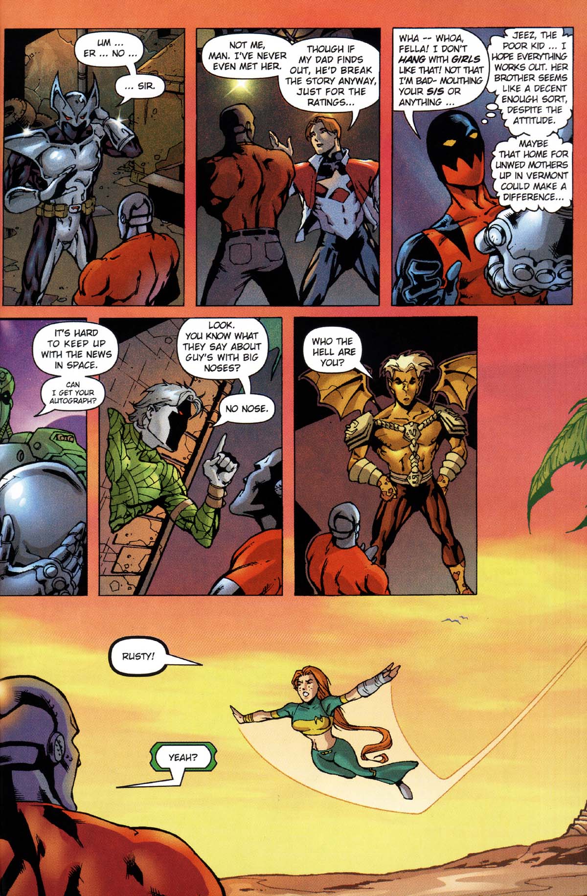 Read online Noble Causes: Family Secrets comic -  Issue #3 - 10