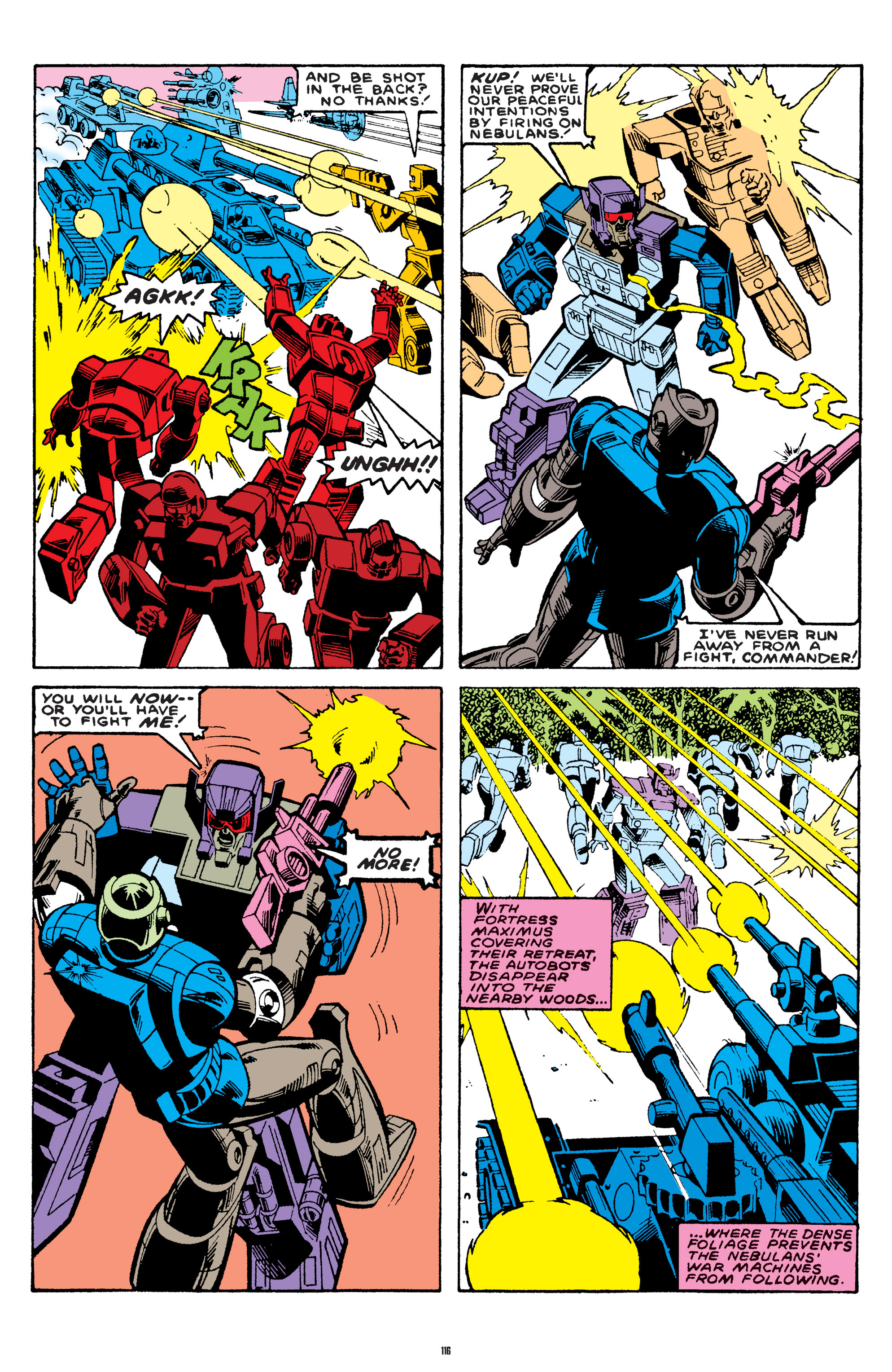 Read online The Transformers Classics comic -  Issue # TPB 7 - 115