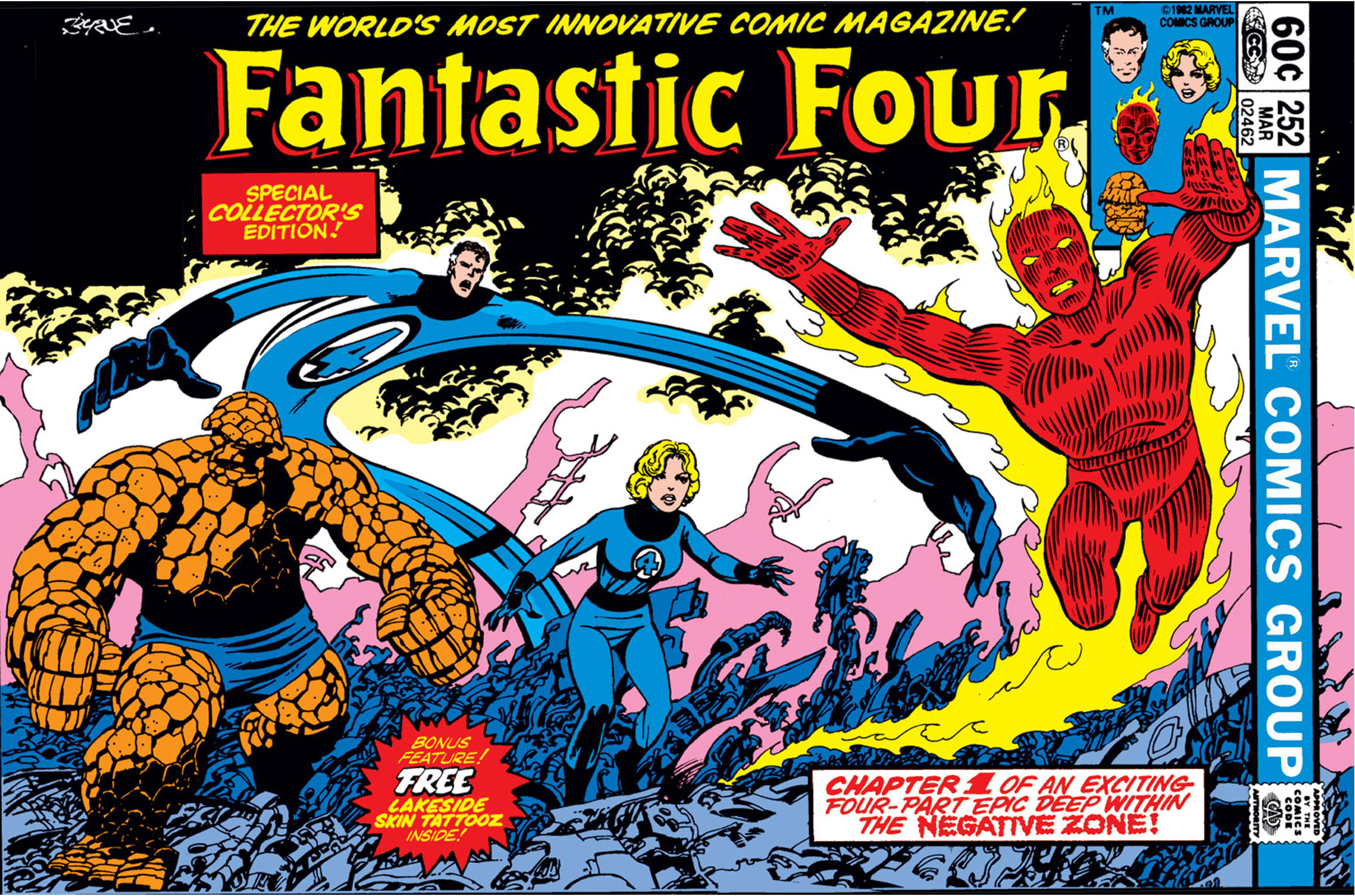 Read online Fantastic Four (1961) comic -  Issue #252 - 1