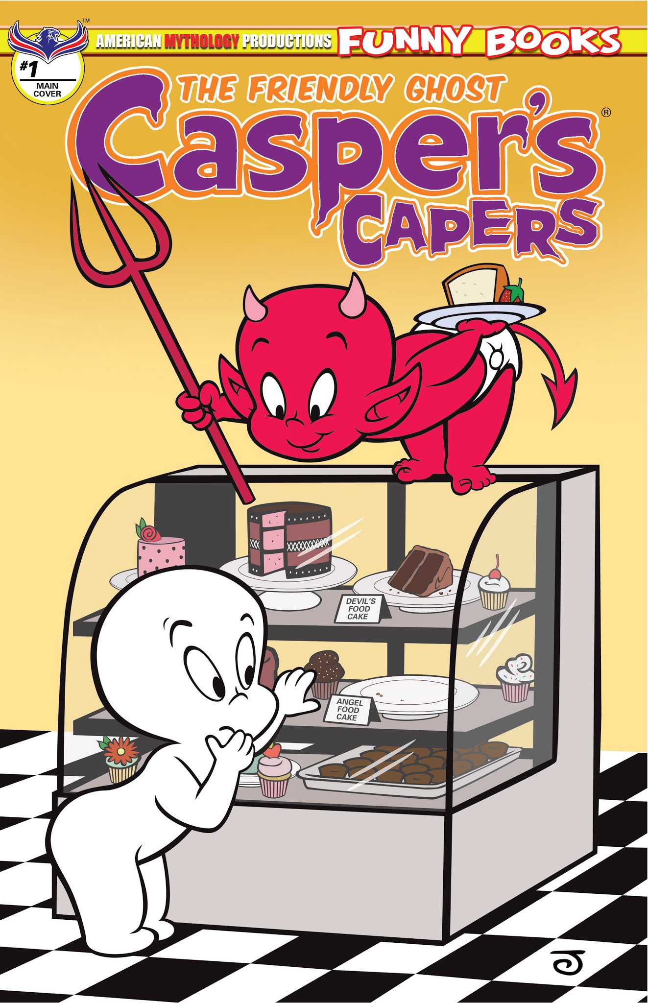 Read online Casper's Capers comic -  Issue #1 - 1