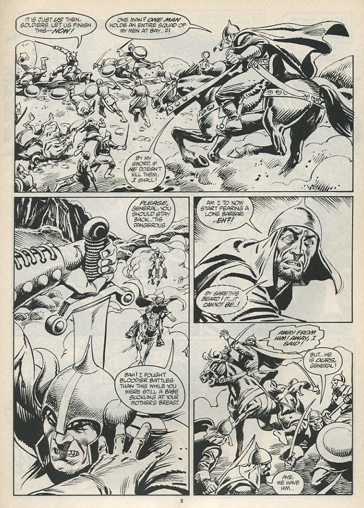 The Savage Sword Of Conan issue 181 - Page 7
