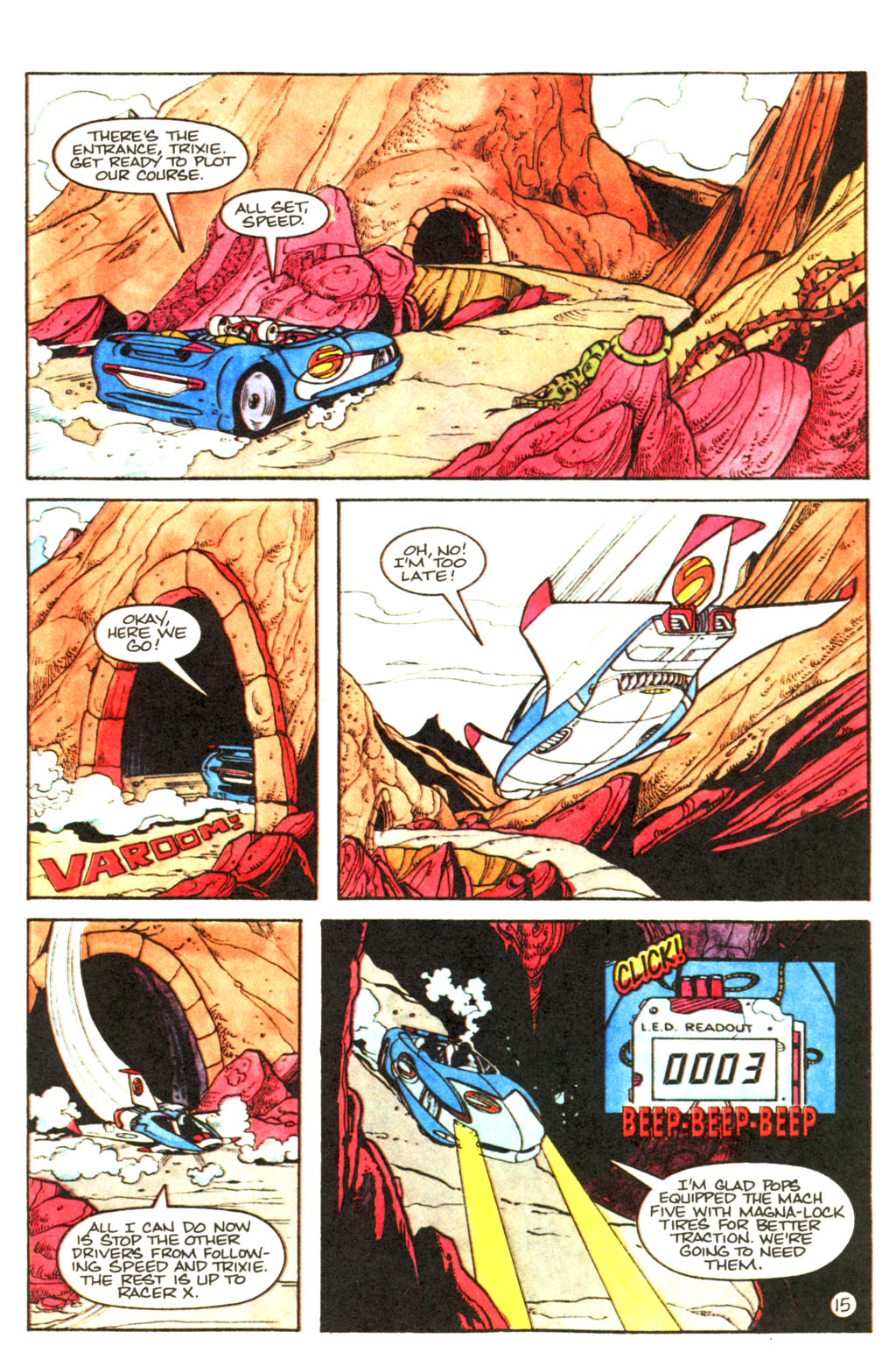 Read online The New Adventures of Speed Racer comic -  Issue #0 - 16