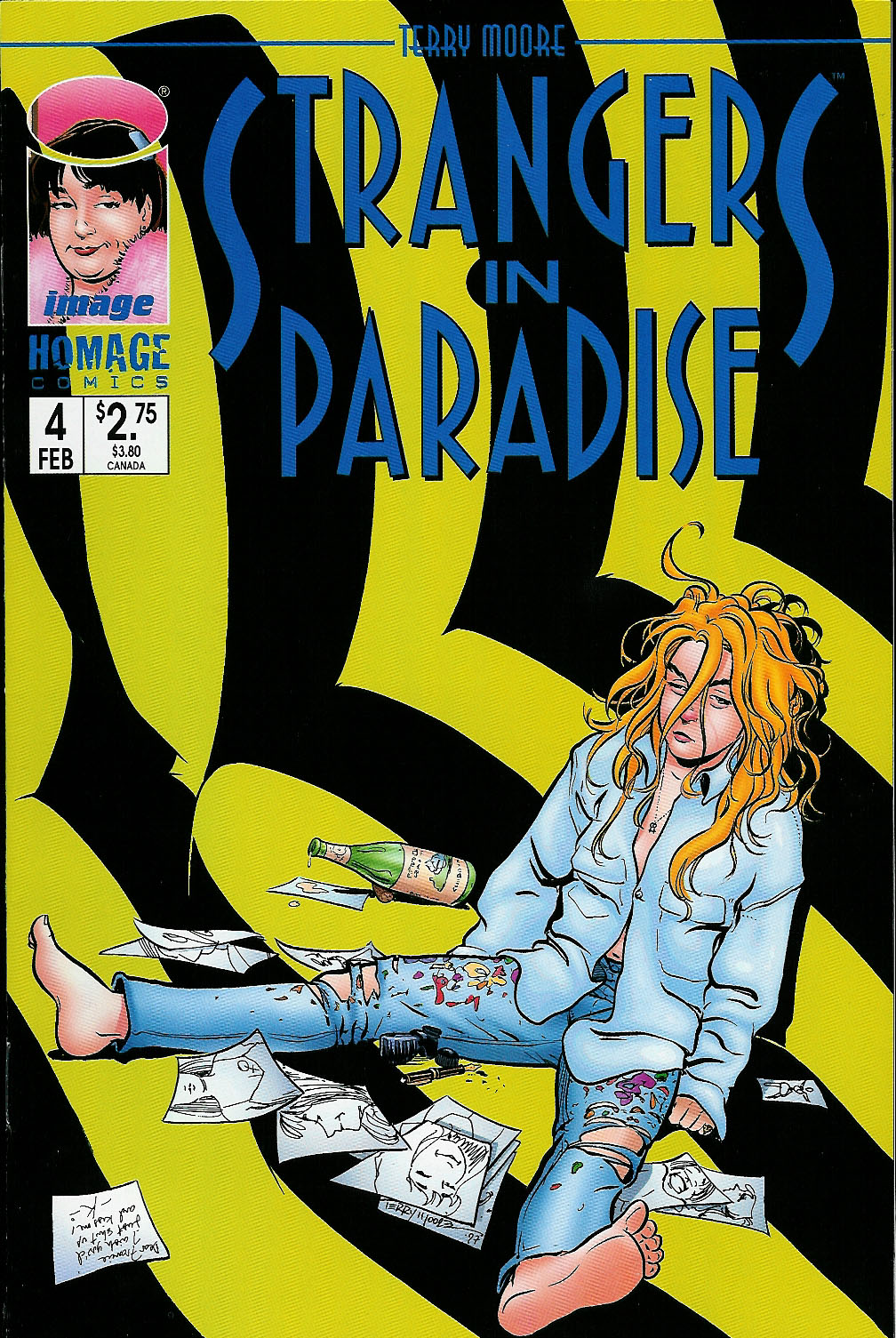 Read online Strangers in Paradise comic -  Issue #4 - 1