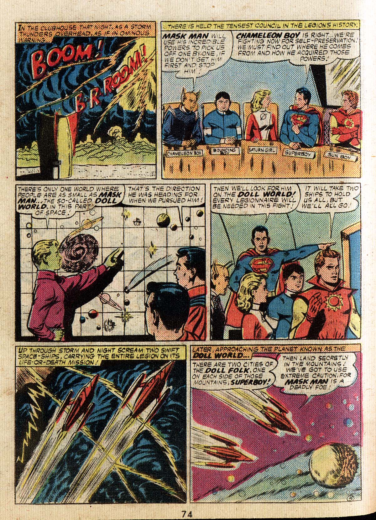 Read online Adventure Comics (1938) comic -  Issue #500 - 74