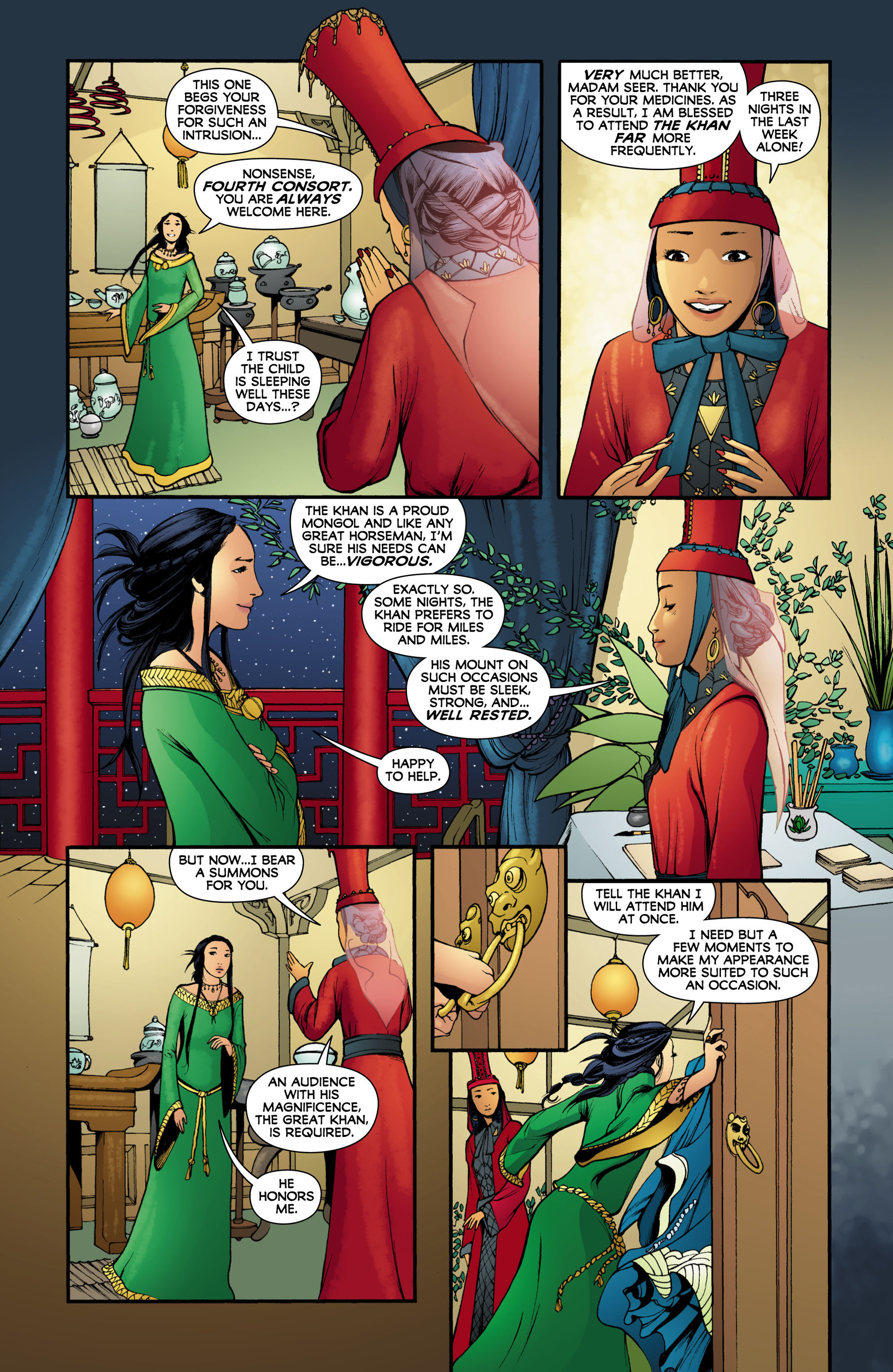 Read online Madame Xanadu comic -  Issue #3 - 5
