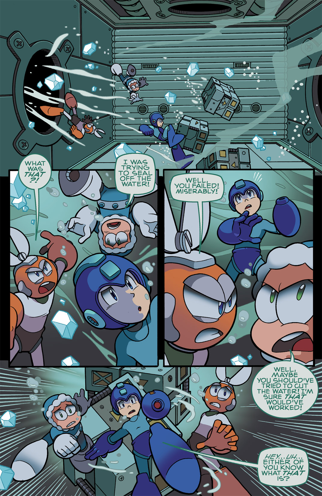 Read online Mega Man comic -  Issue # _TPB 2 - 52