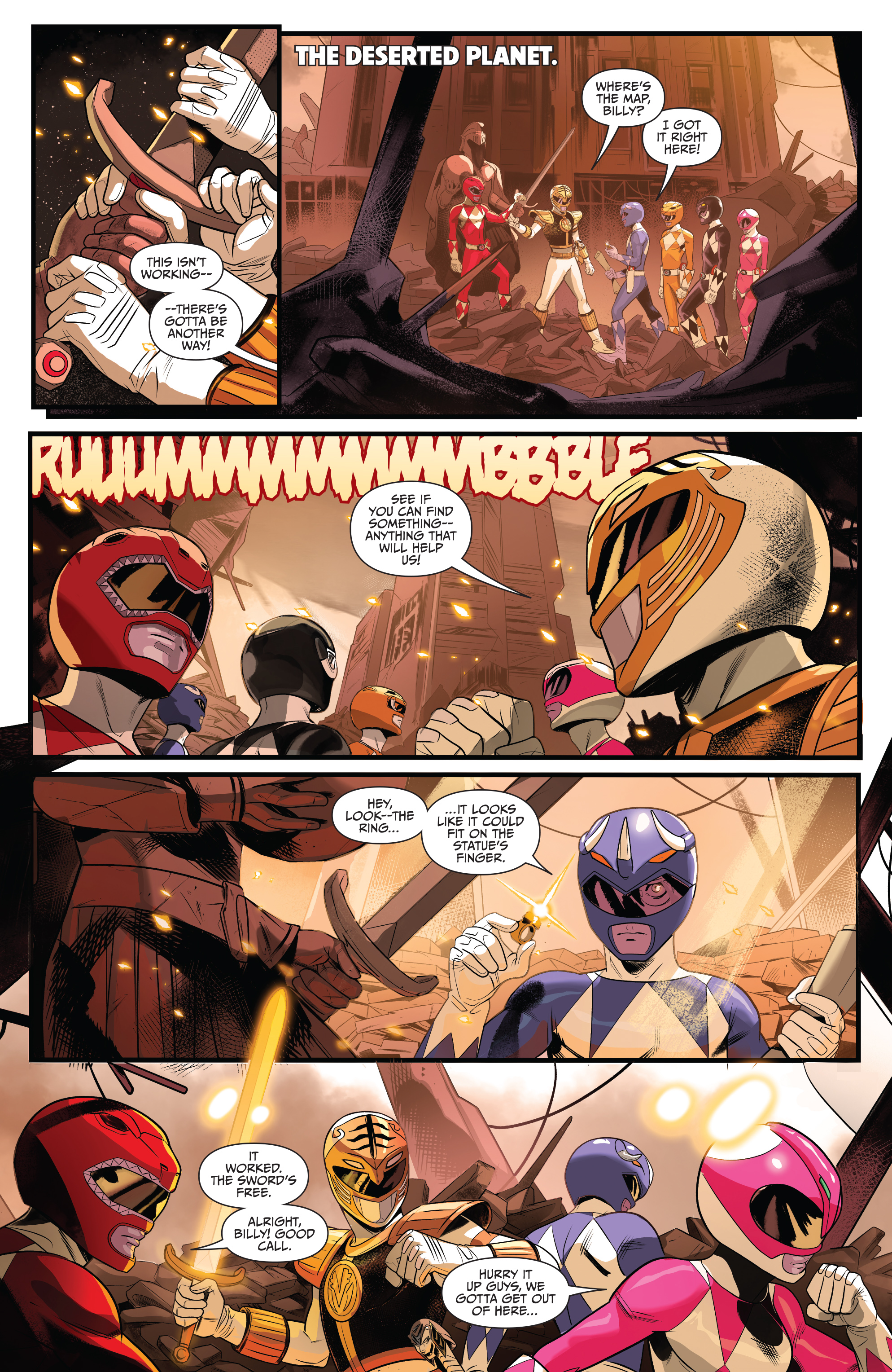 Read online Saban's Go Go Power Rangers comic -  Issue #32 - 3