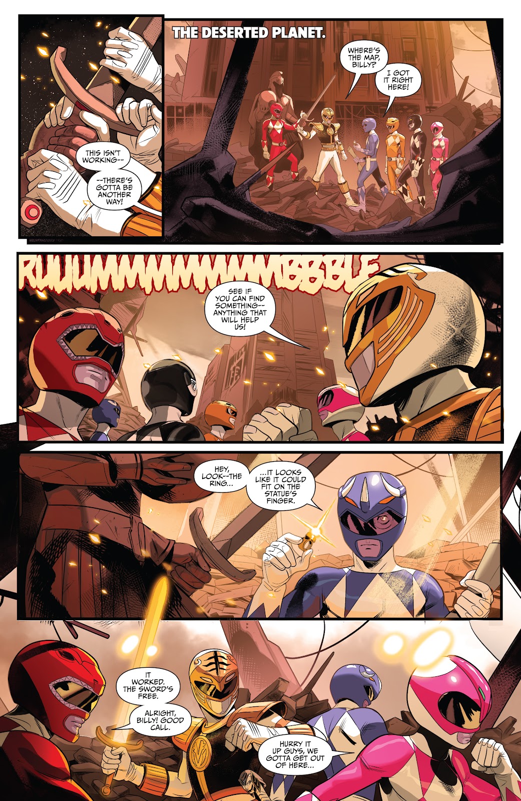 Saban's Go Go Power Rangers issue 32 - Page 3