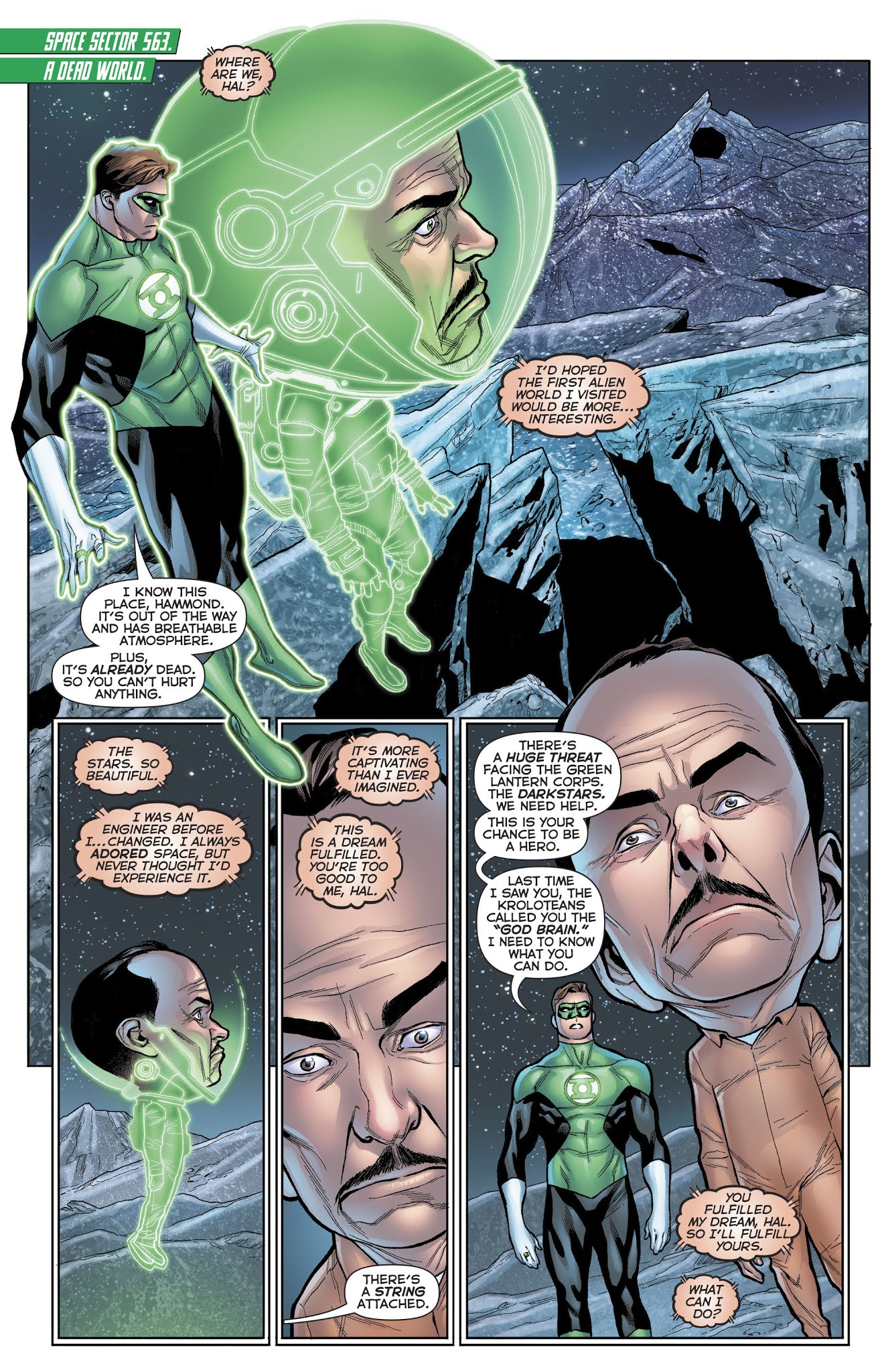 Read online Hal Jordan And The Green Lantern Corps comic -  Issue #46 - 8