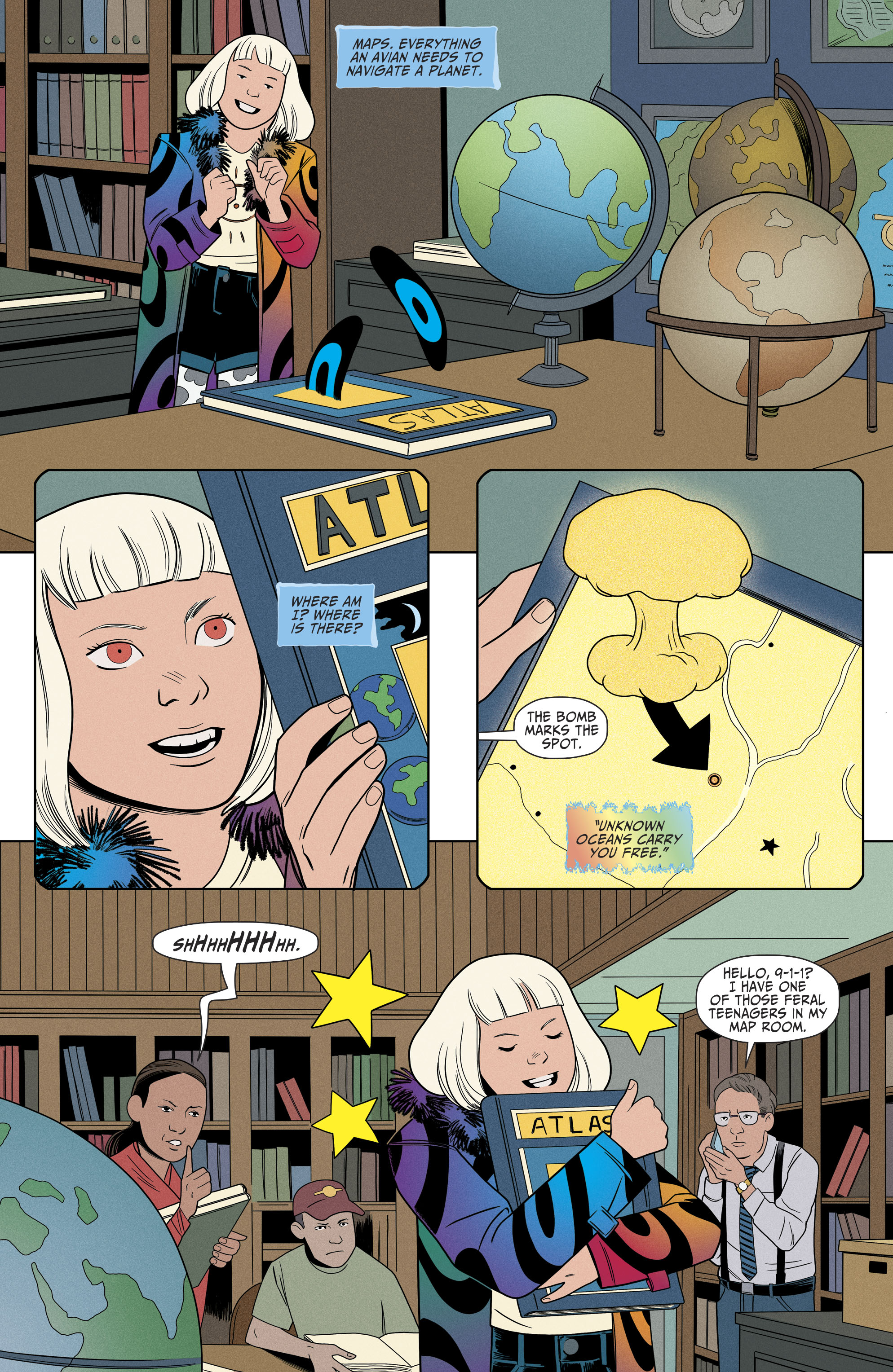 Read online Shade, the Changing Girl comic -  Issue #9 - 19