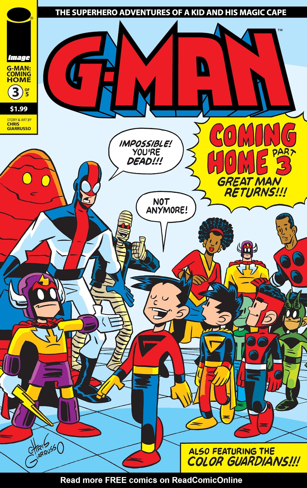 Read online G-Man: Coming Home comic -  Issue #3 - 1