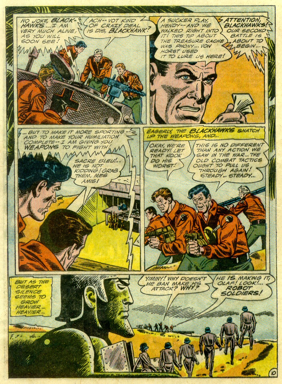 Read online Blackhawk (1957) comic -  Issue #213 - 16