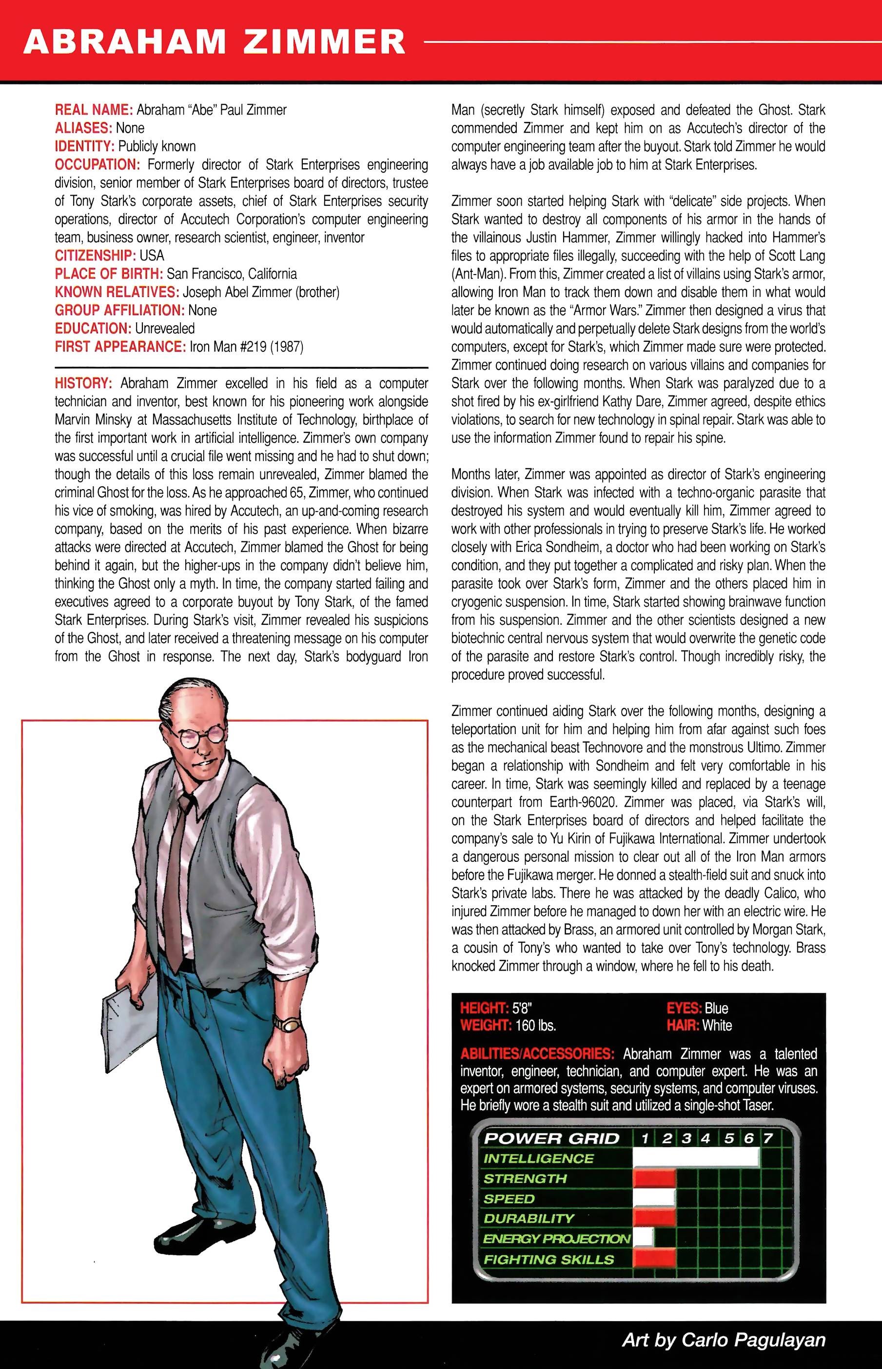 Read online Official Handbook of the Marvel Universe A to Z comic -  Issue # TPB 14 (Part 1) - 12