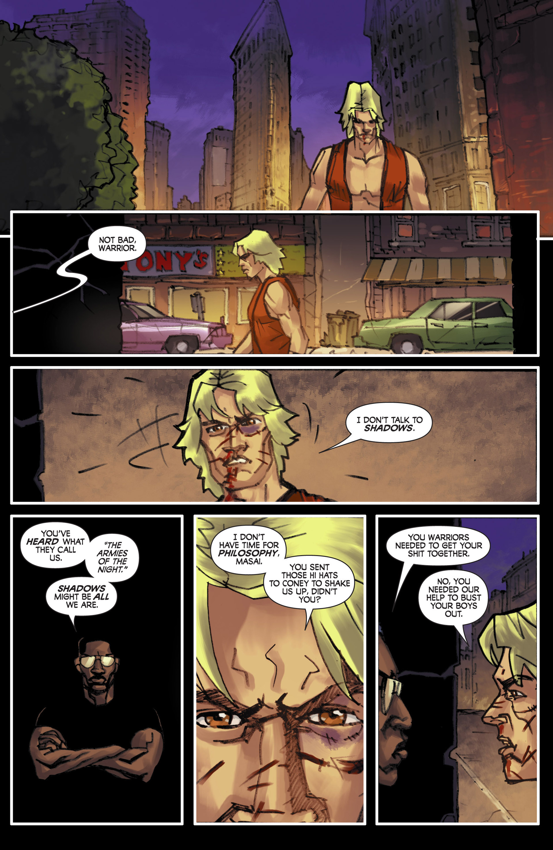 Read online The Warriors: Jailbreak comic -  Issue #4 - 17