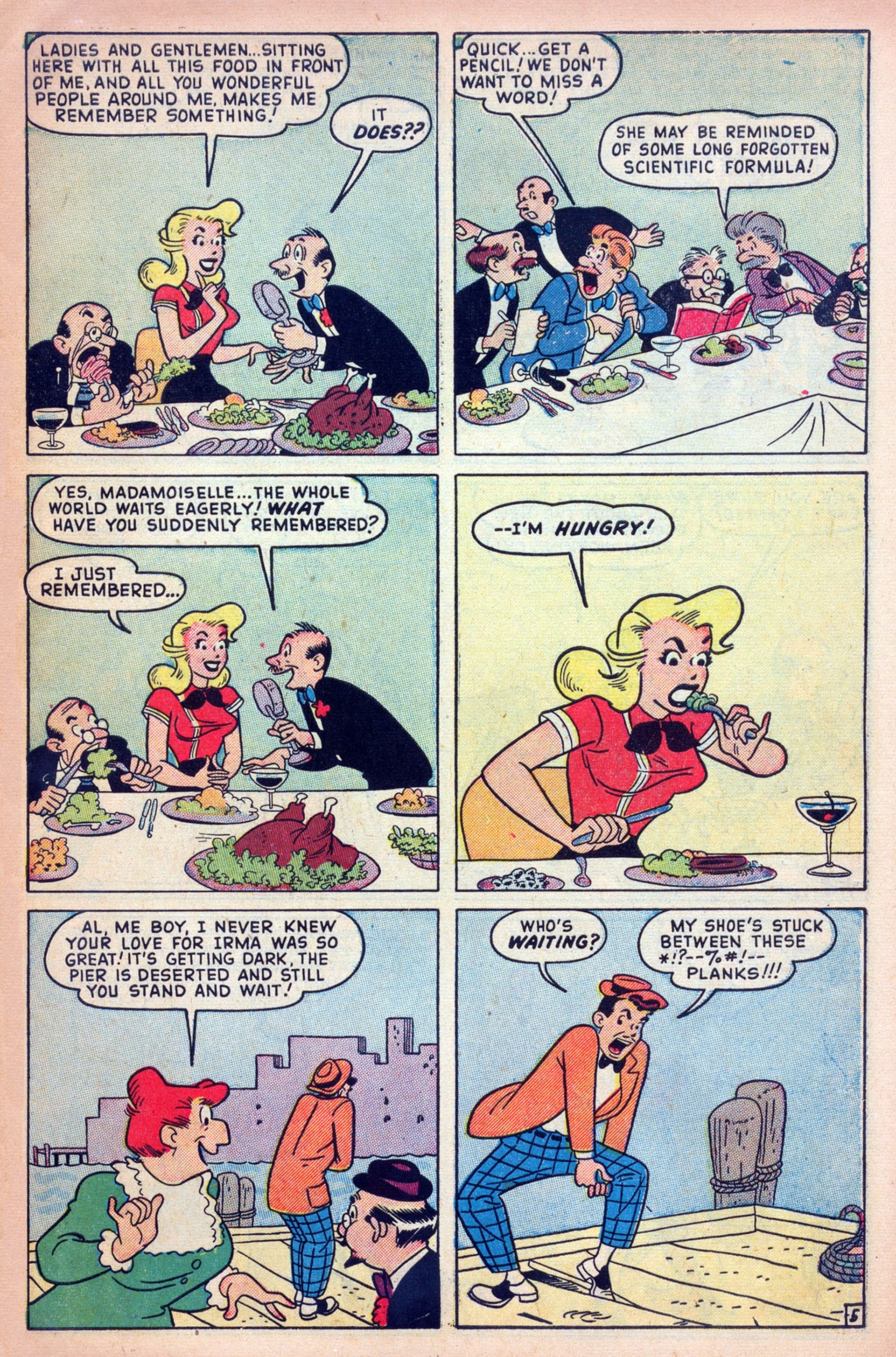 Read online My Friend Irma comic -  Issue #5 - 7