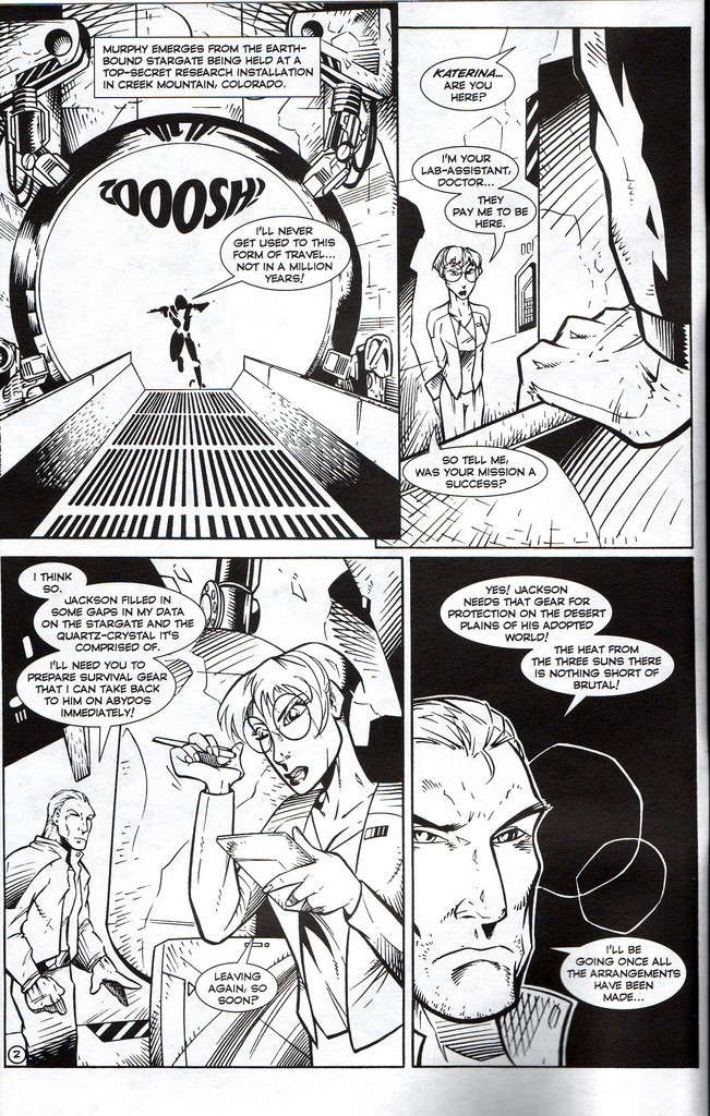 Read online Stargate: One Nation Under Ra comic -  Issue # Full - 4