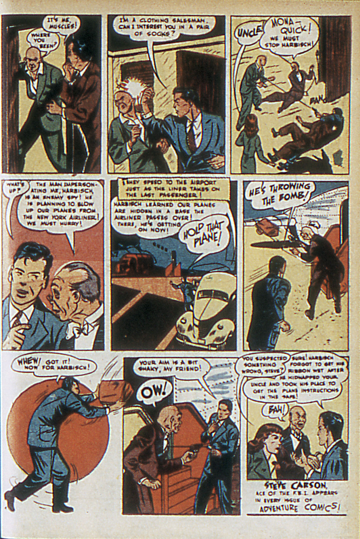 Read online Adventure Comics (1938) comic -  Issue #63 - 22