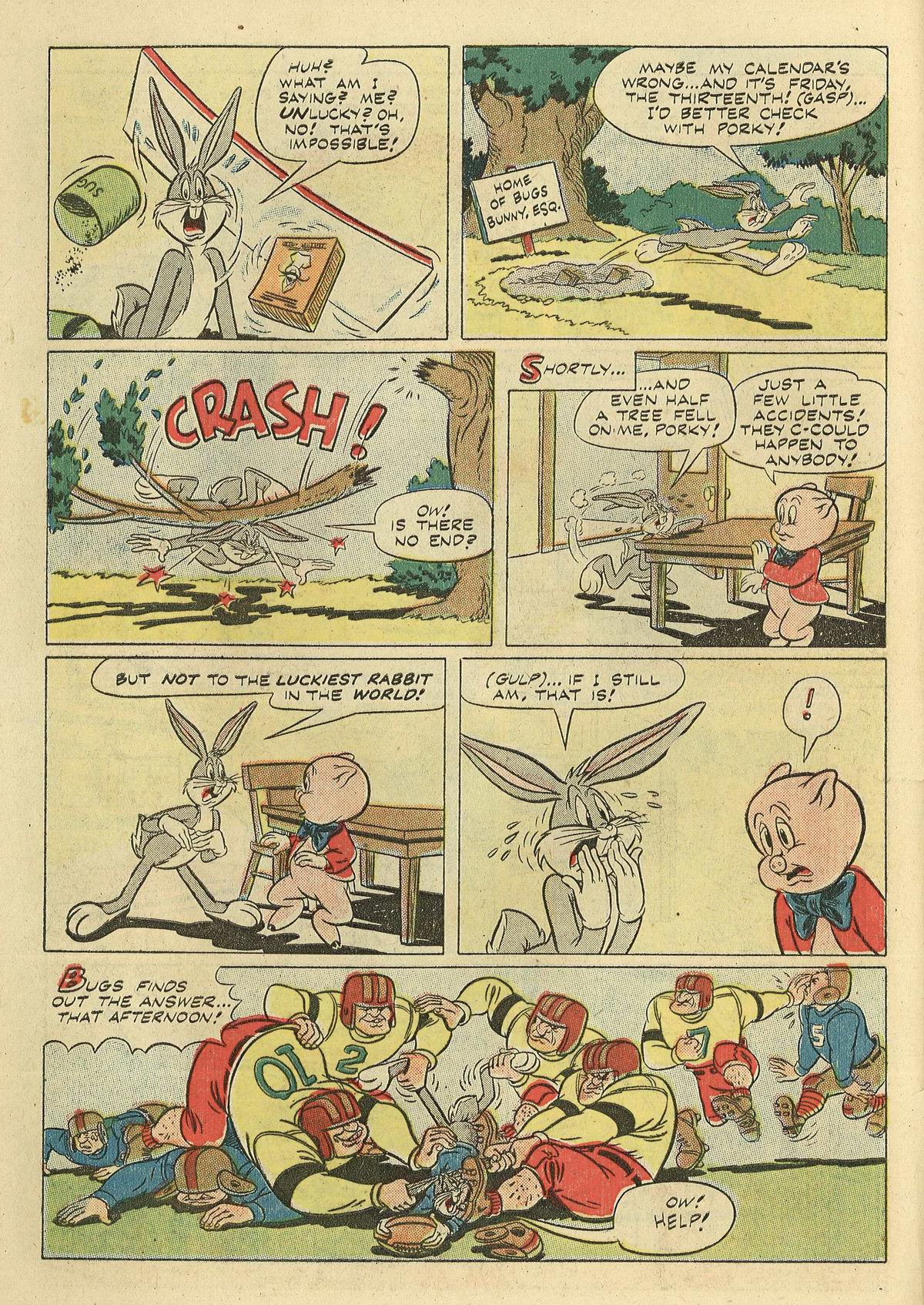Read online Bugs Bunny comic -  Issue #28 - 10