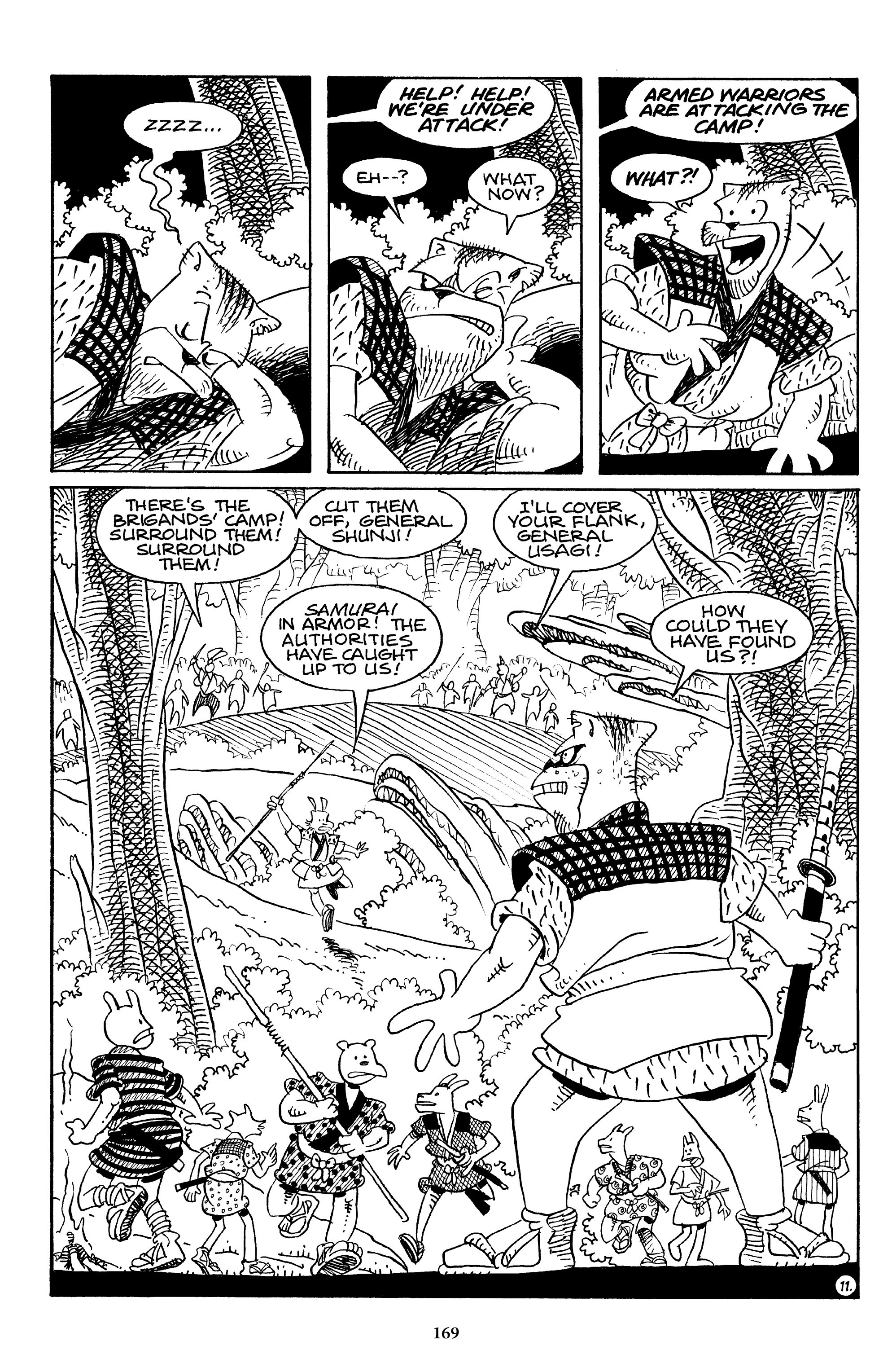 Read online The Usagi Yojimbo Saga comic -  Issue # TPB 4 - 168