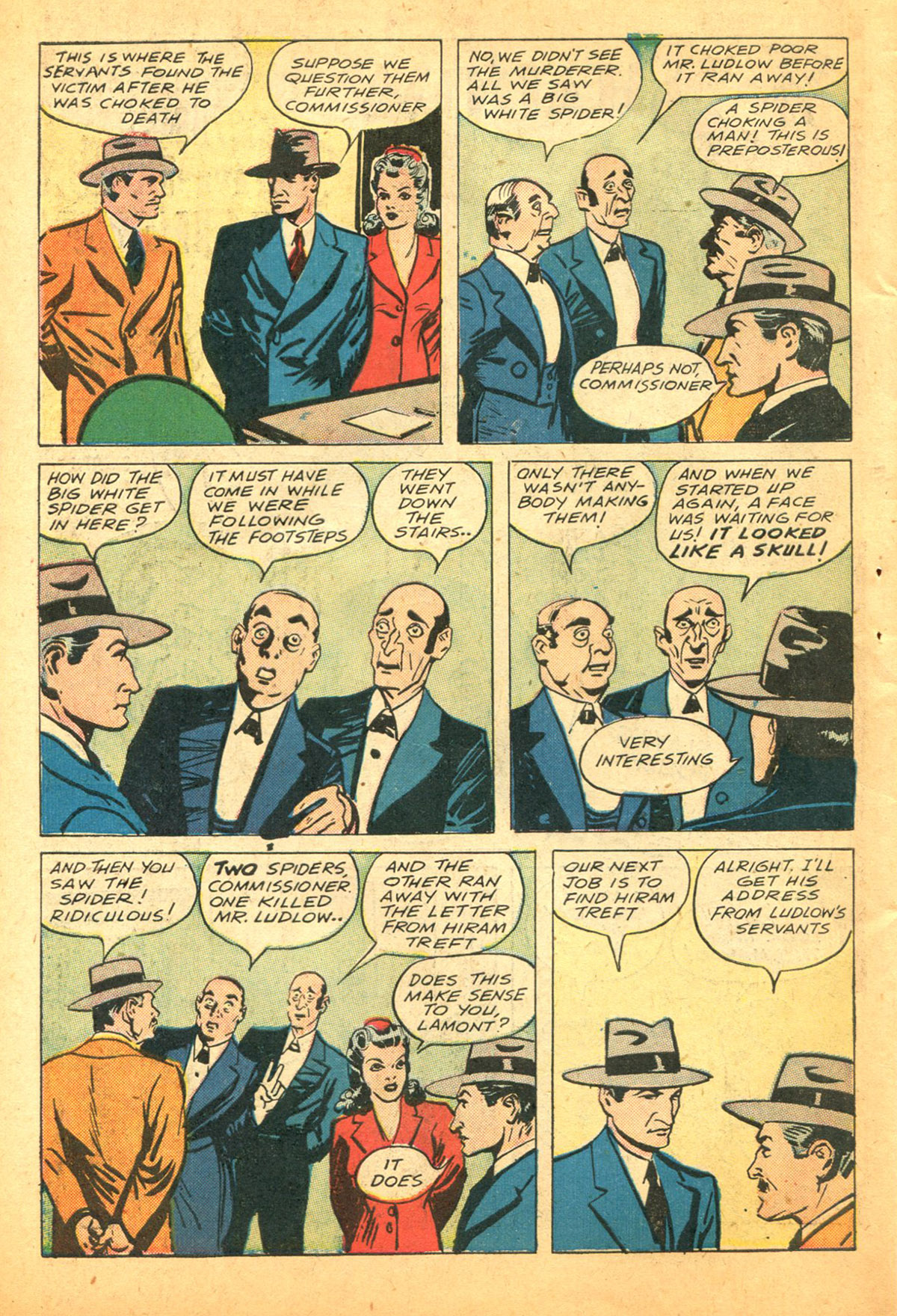 Read online Shadow Comics comic -  Issue #38 - 52