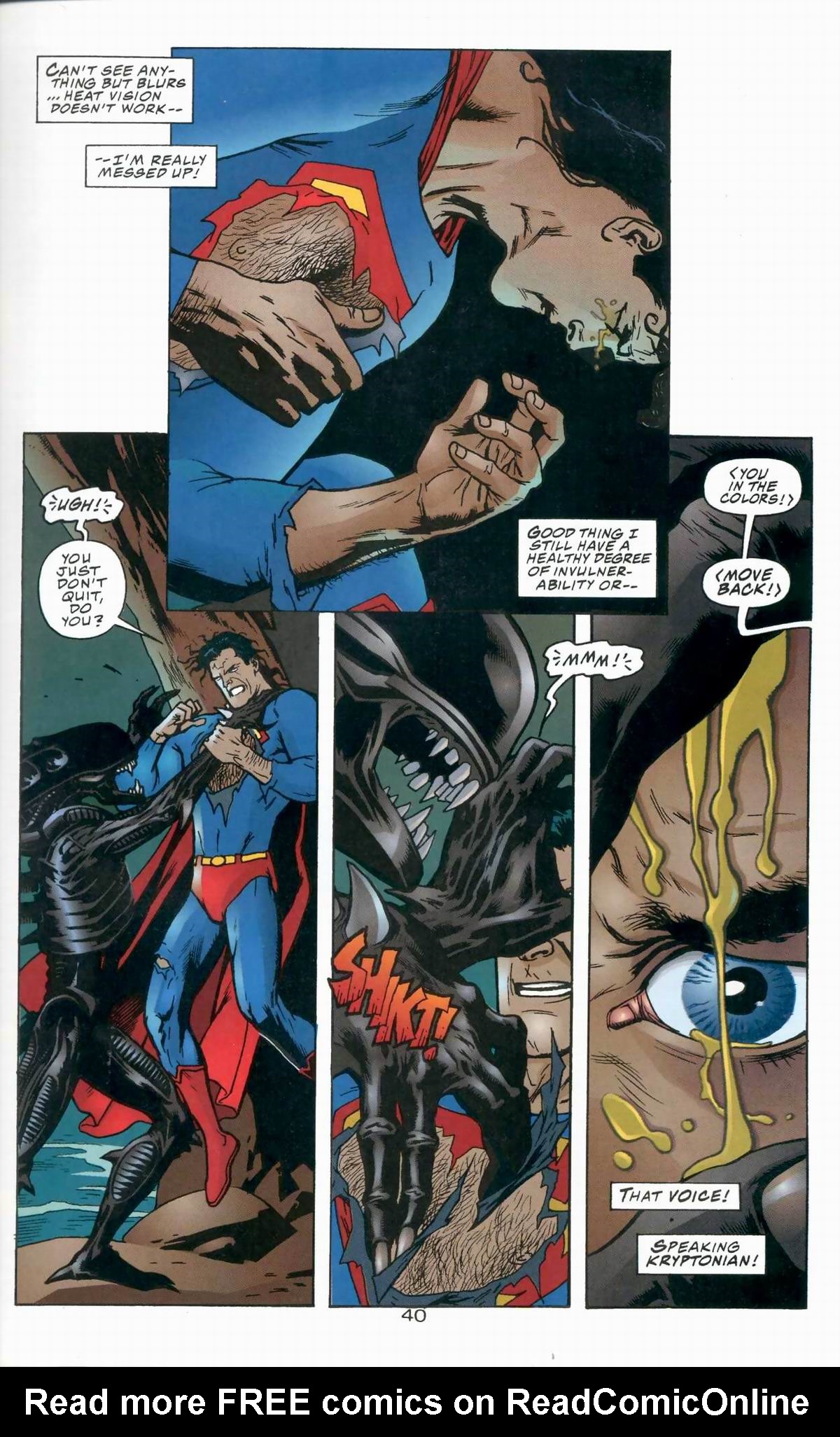 Read online Superman vs. Aliens comic -  Issue #1 - 44