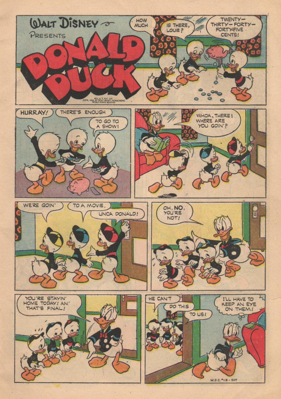 Walt Disney's Comics and Stories issue 118 - Page 3
