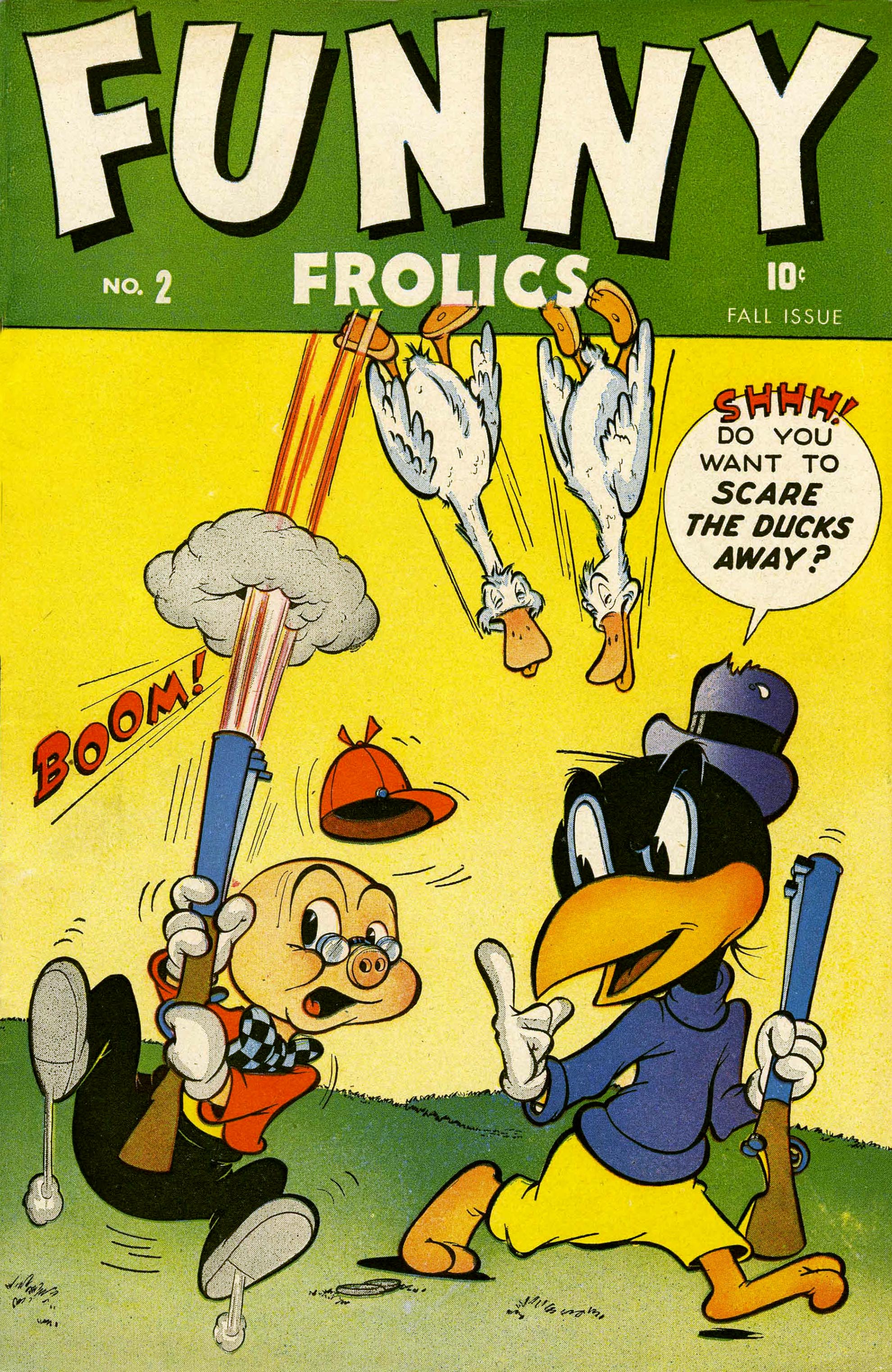 Read online Funny Frolics comic -  Issue #2 - 1