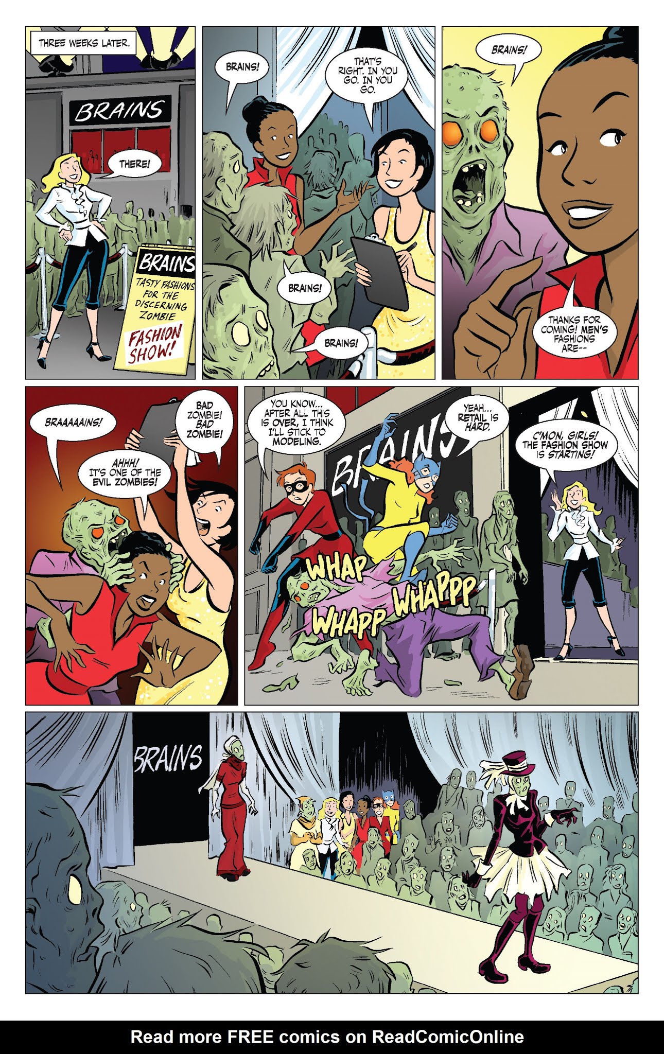 Read online Models, Inc. comic -  Issue #3 - 30
