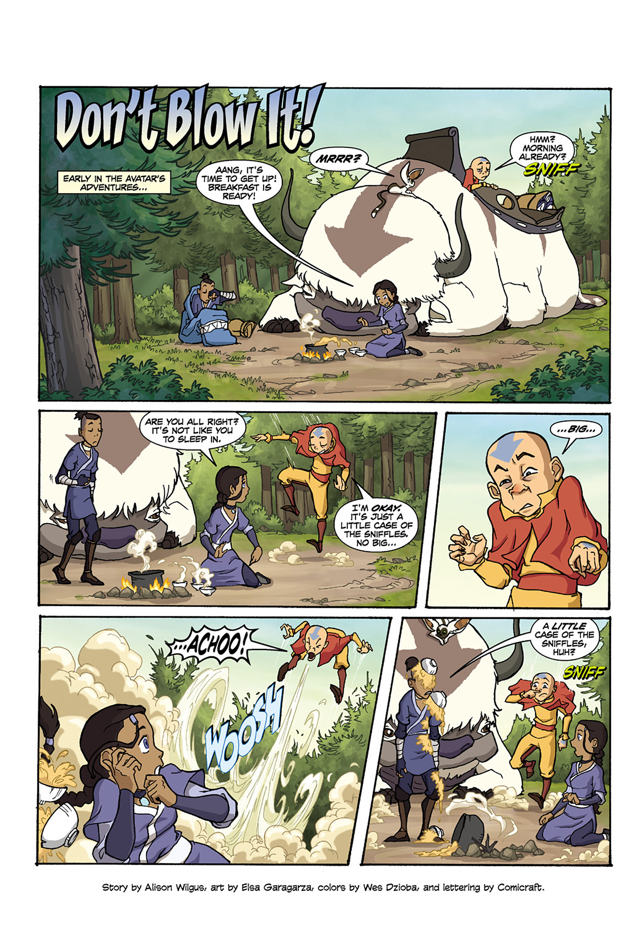 Read online Nickelodeon Avatar: The Last Airbender - The Lost Adventures comic -  Issue # Full - 16