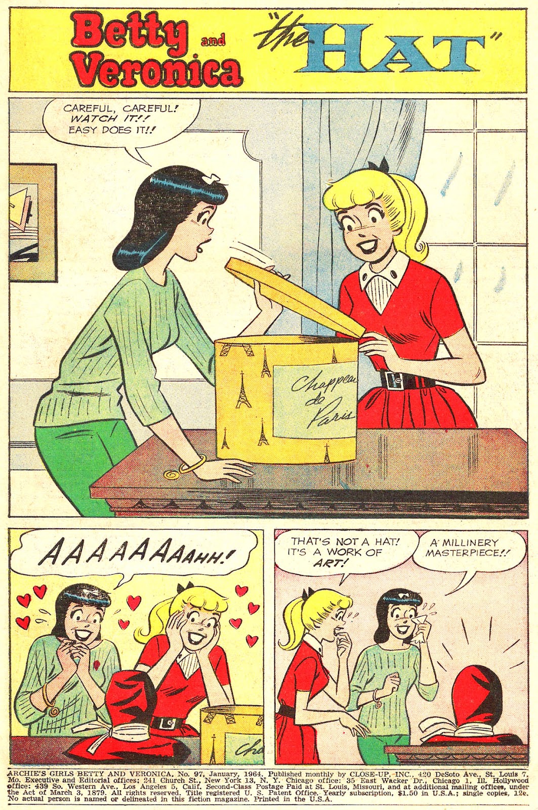 Archie's Girls Betty and Veronica issue 97 - Page 3