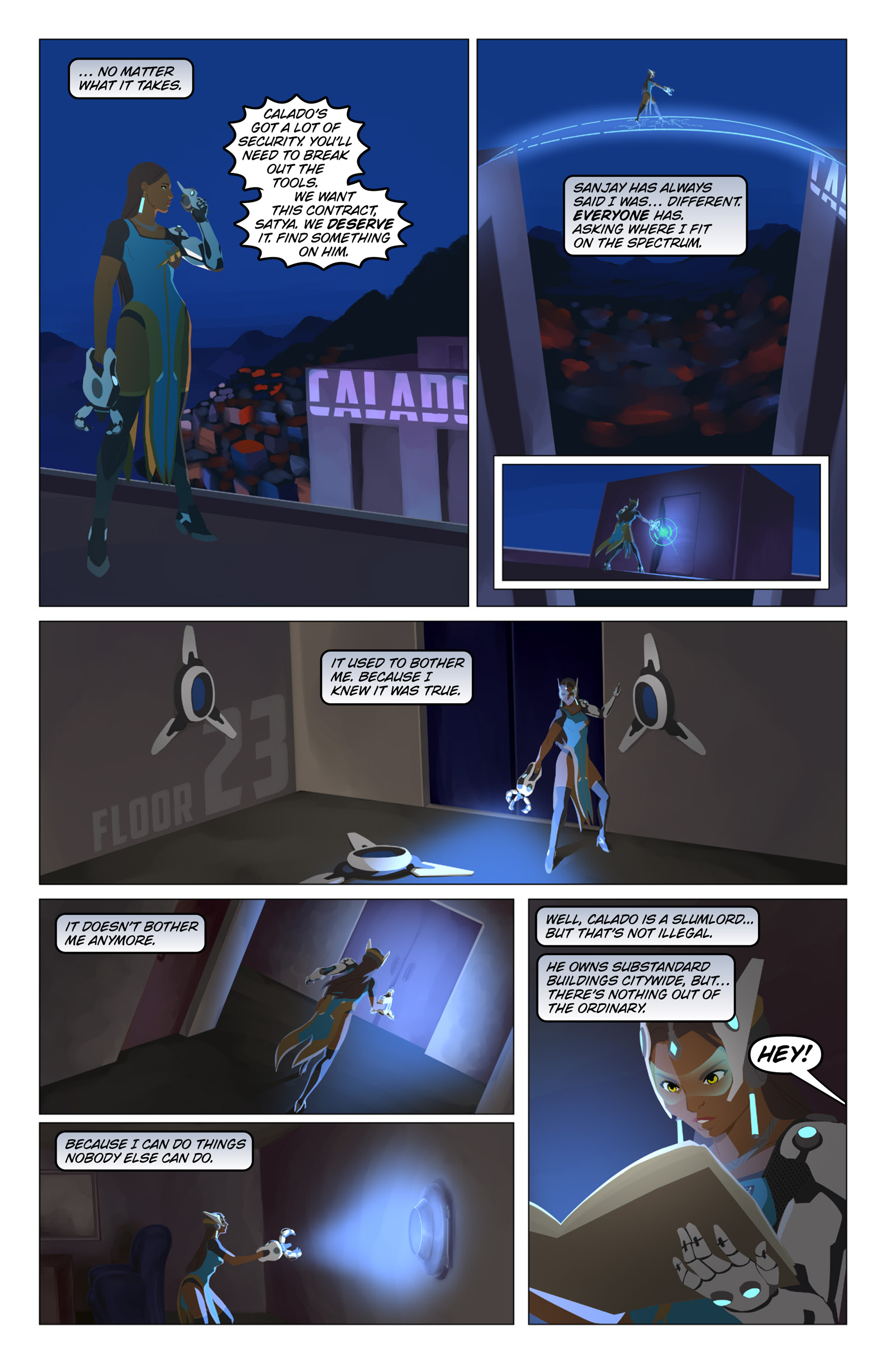 Read online Overwatch comic -  Issue #4 - 6