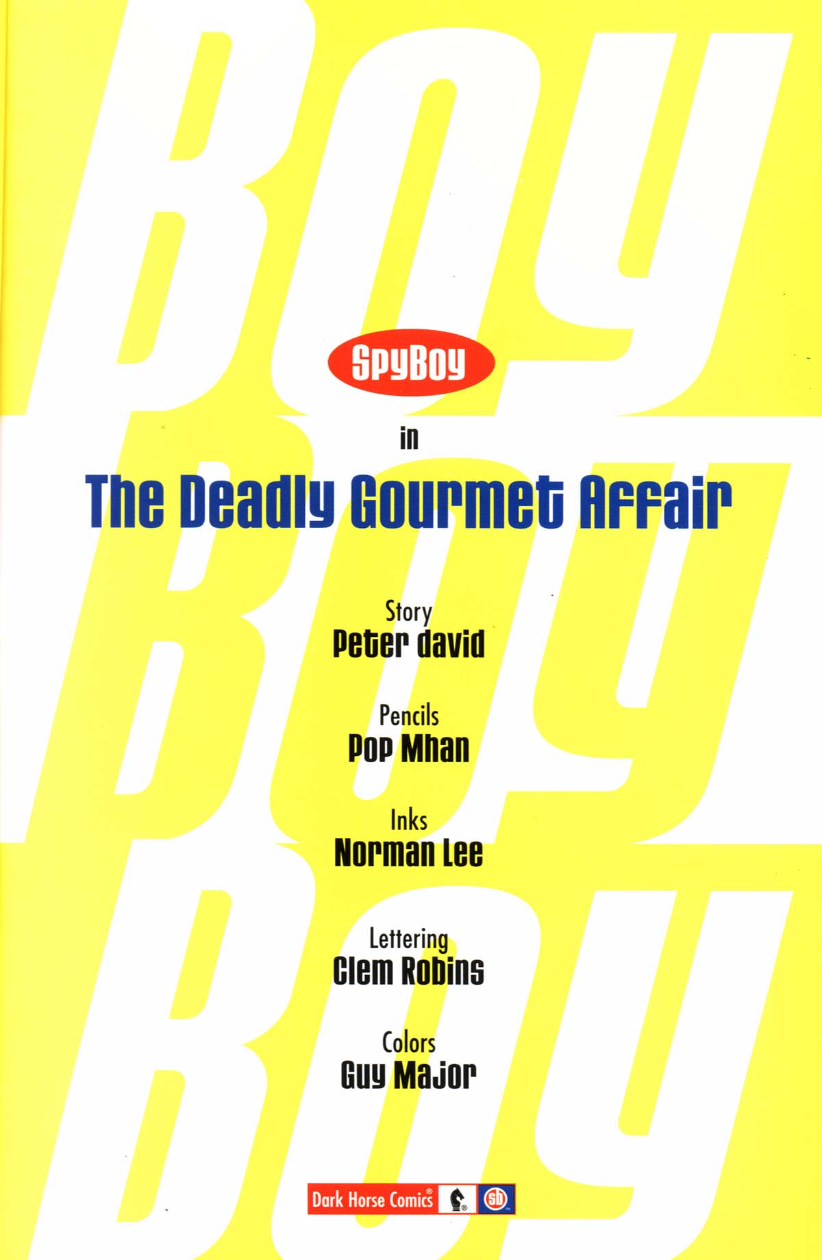Read online SpyBoy comic -  Issue #1-3 - 4