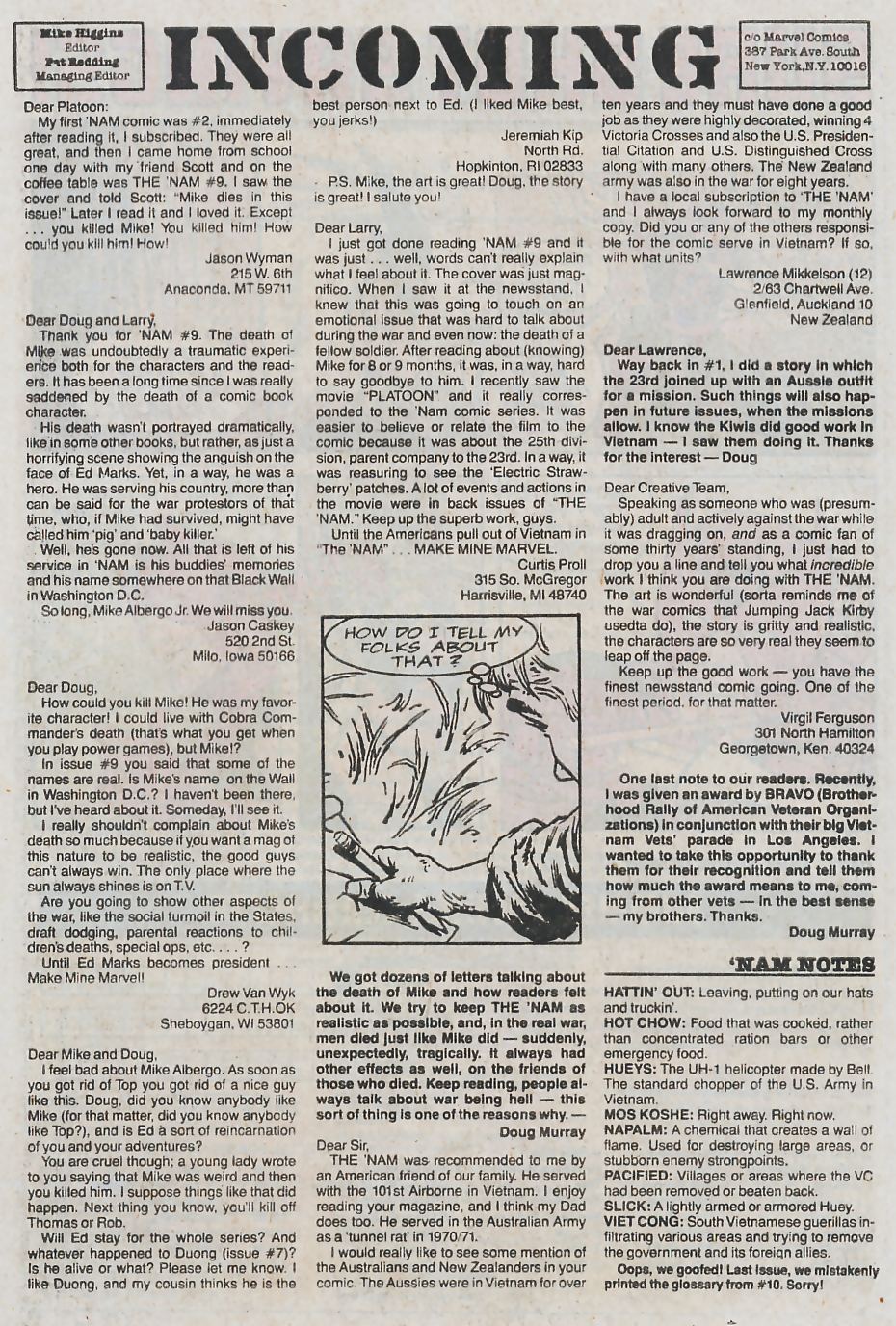 Read online The 'Nam comic -  Issue #12 - 24