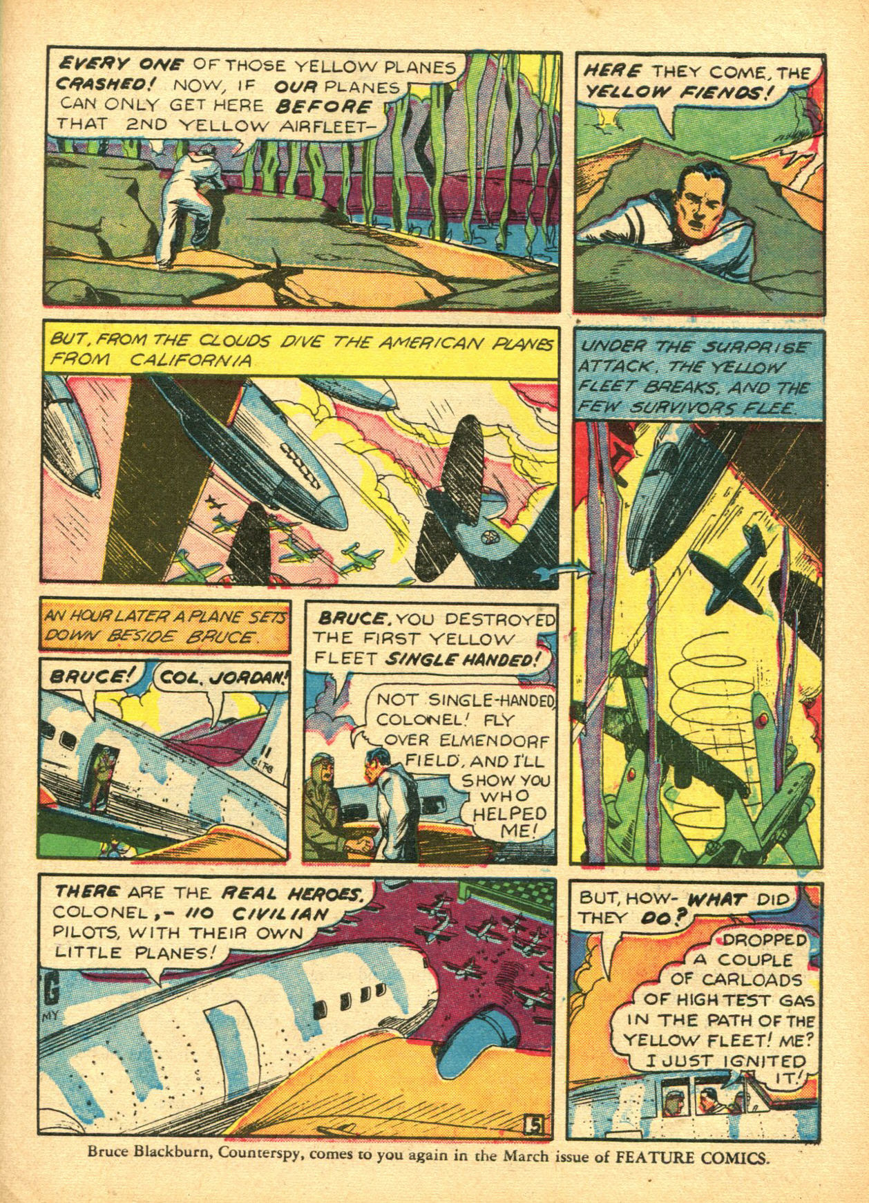 Read online Feature Comics comic -  Issue #53 - 51
