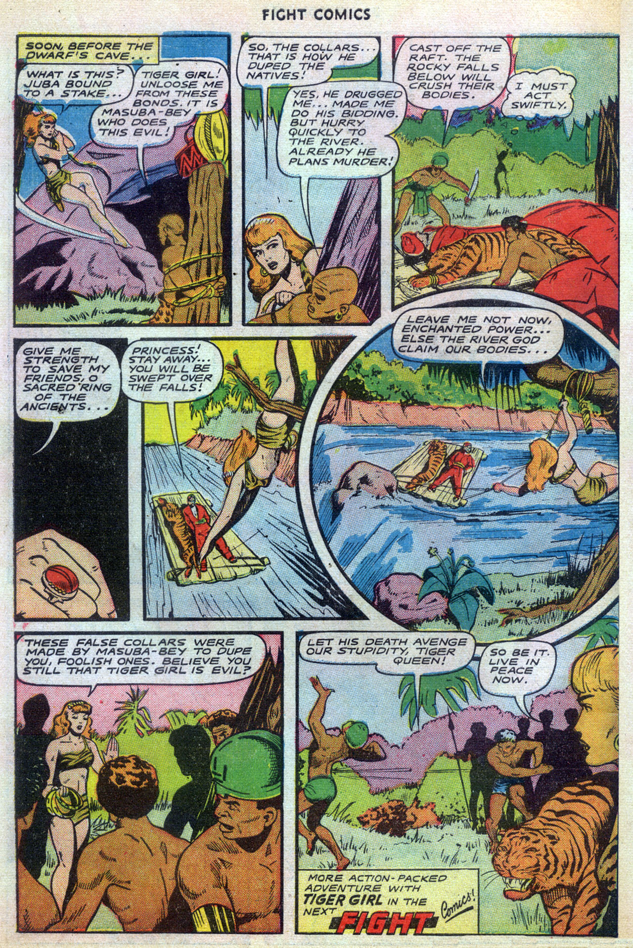 Read online Fight Comics comic -  Issue #44 - 50