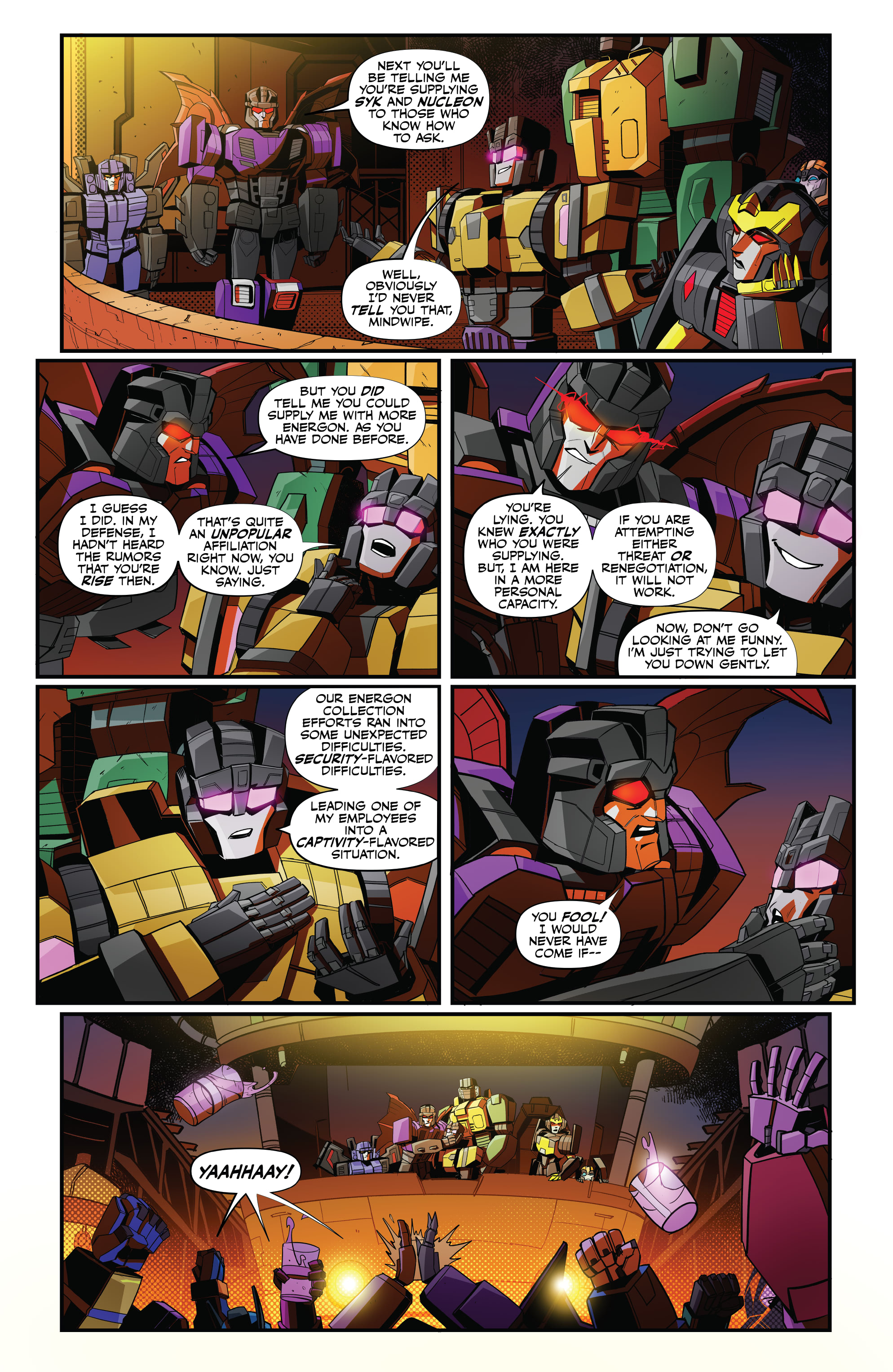 Read online Transformers (2019) comic -  Issue #20 - 16