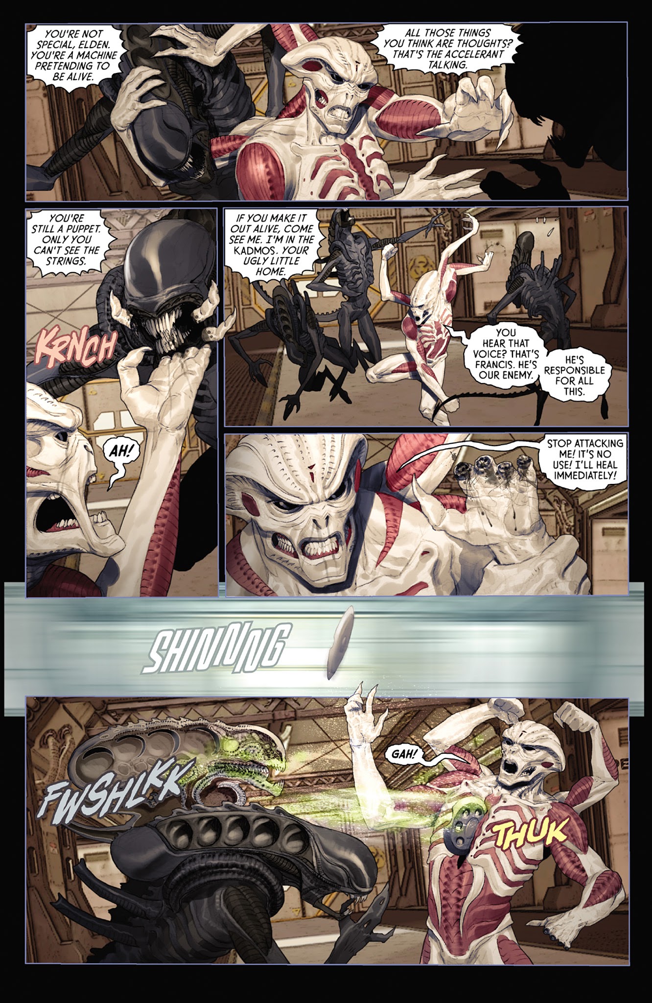Read online Alien vs. Predator: Fire and Stone comic -  Issue #3 - 10