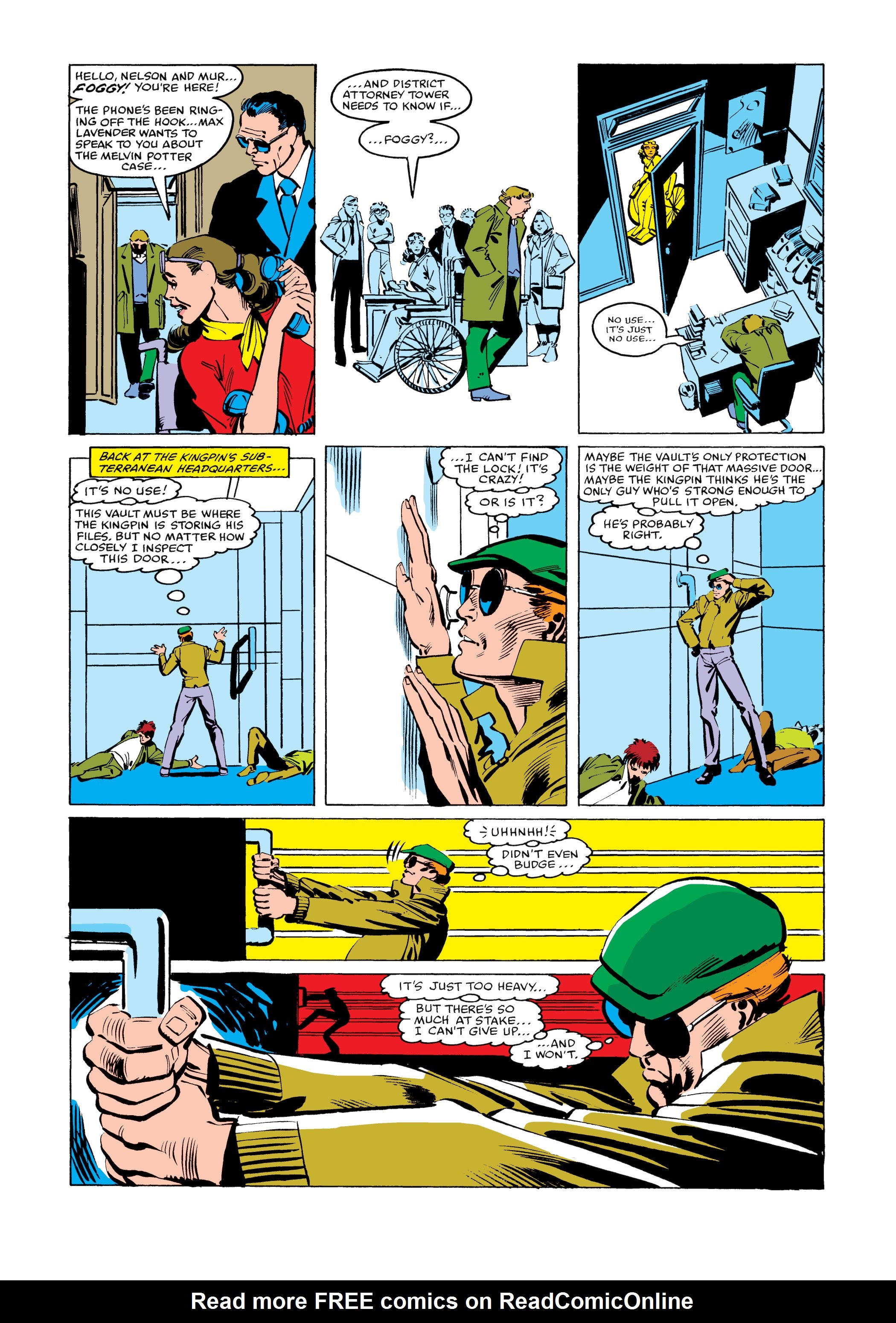 Read online Marvel Masterworks: Daredevil comic -  Issue # TPB 15 (Part 3) - 54