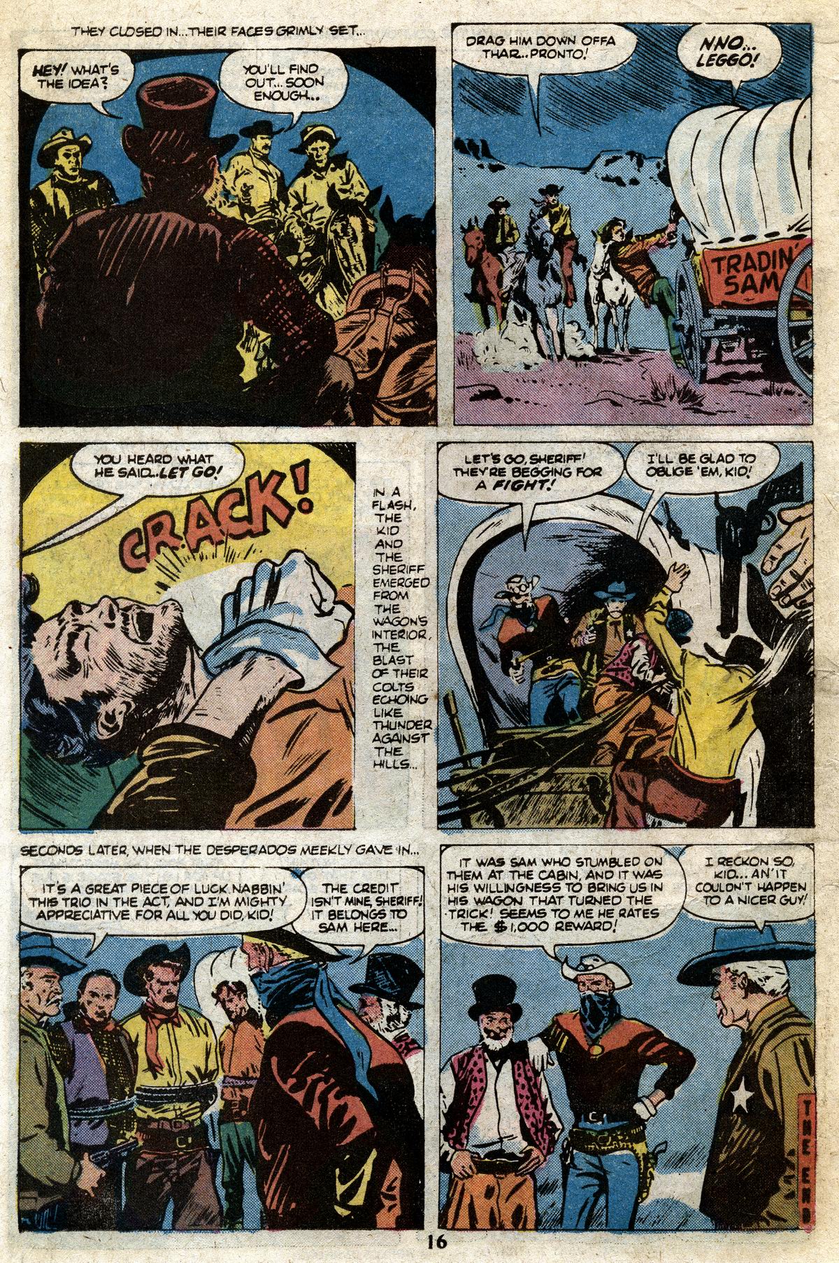 Read online The Outlaw Kid (1970) comic -  Issue #23 - 18
