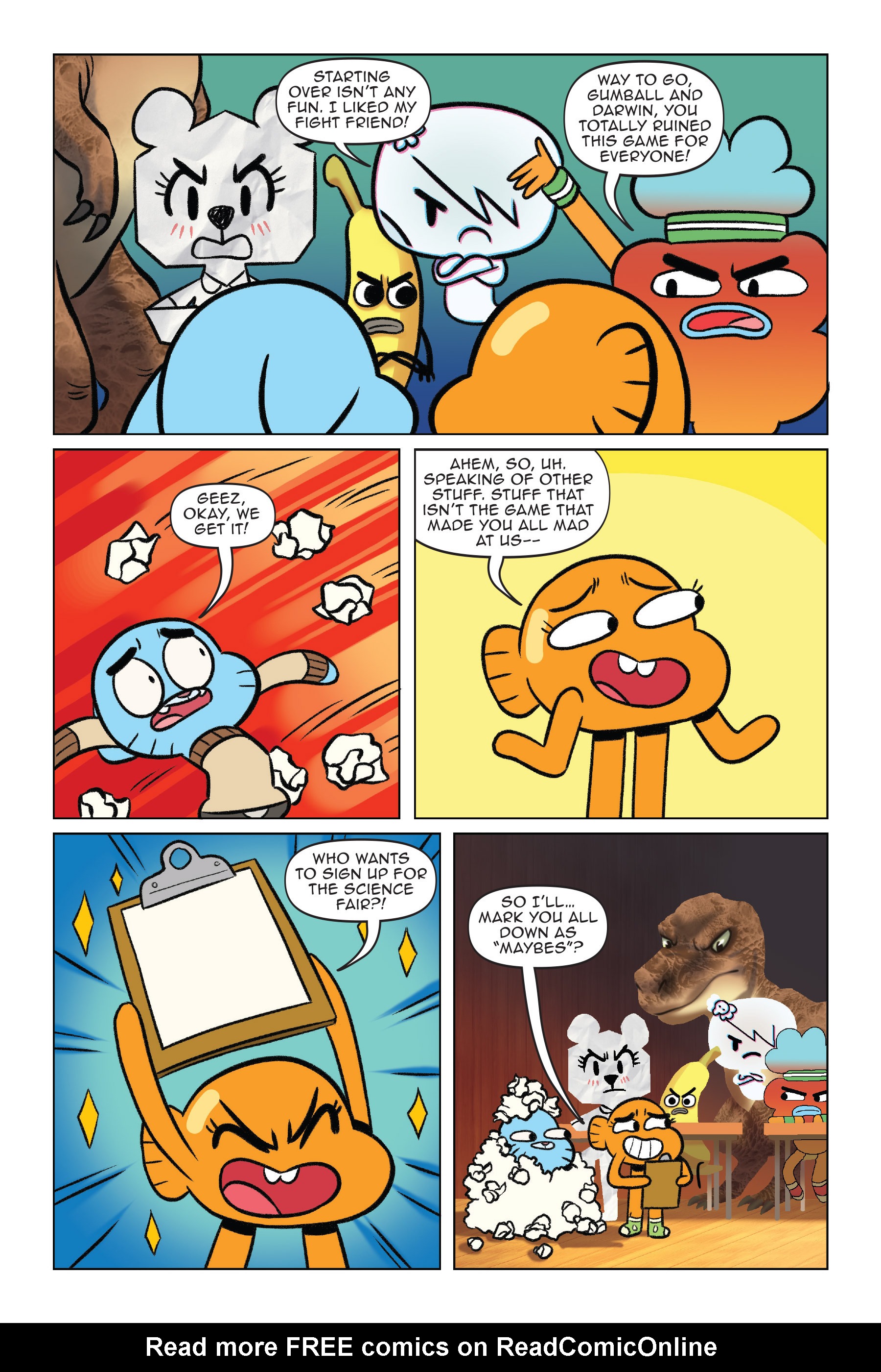 Read online The Amazing World of Gumball: Cheat Code comic -  Issue # Full - 58