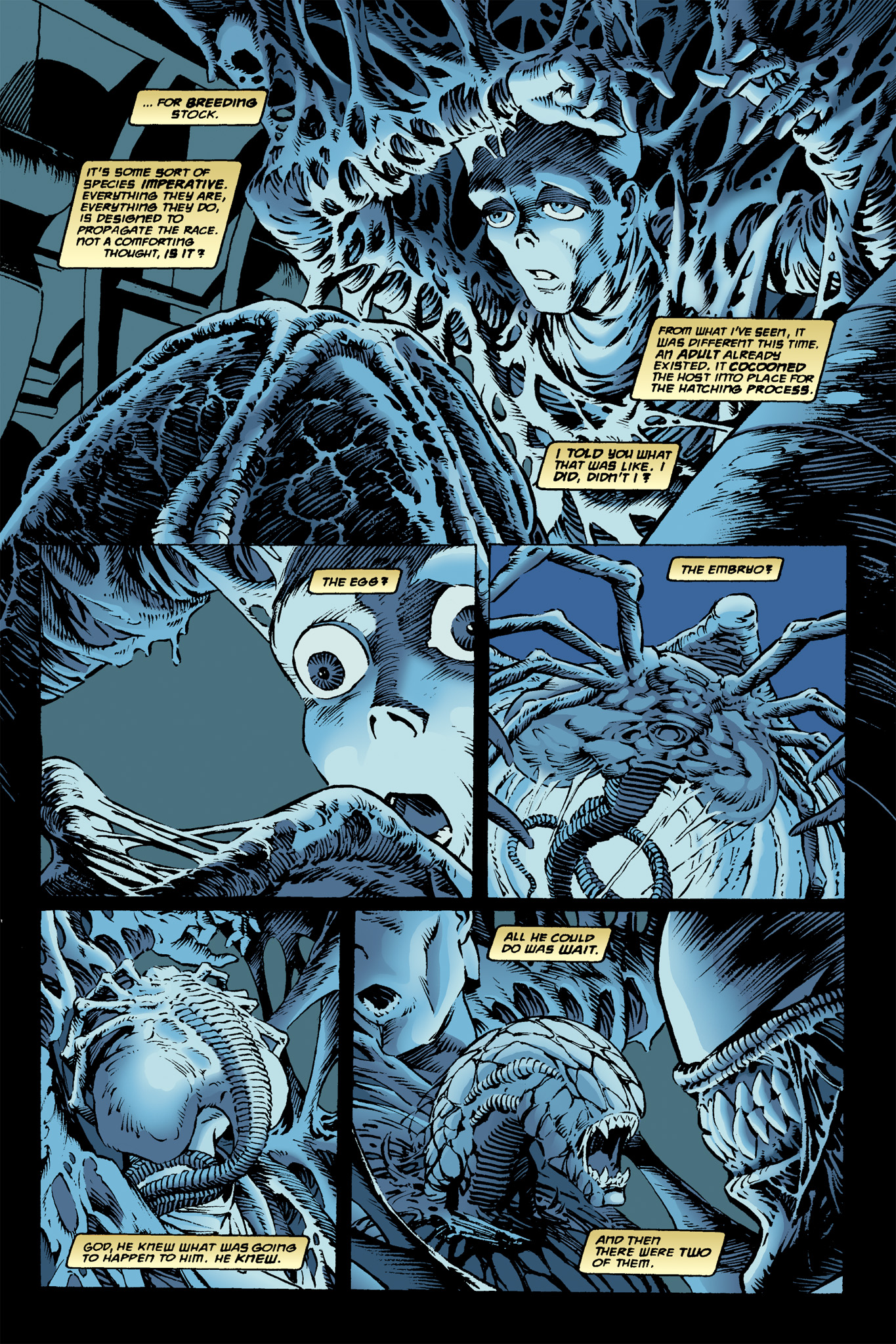Read online Aliens: Incubation/Lucky/Taste comic -  Issue # Full - 11