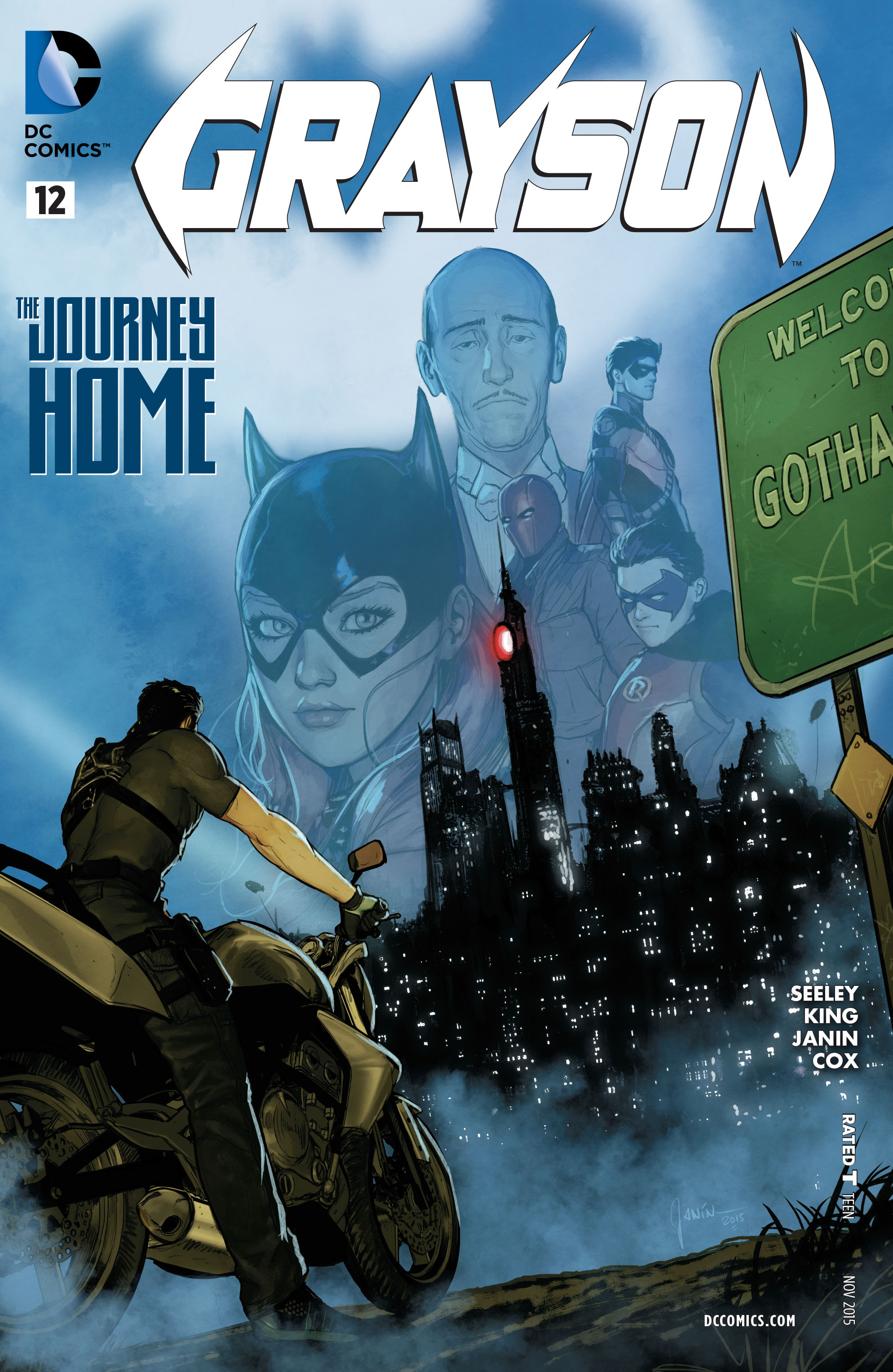 Read online Grayson comic -  Issue #12 - 1