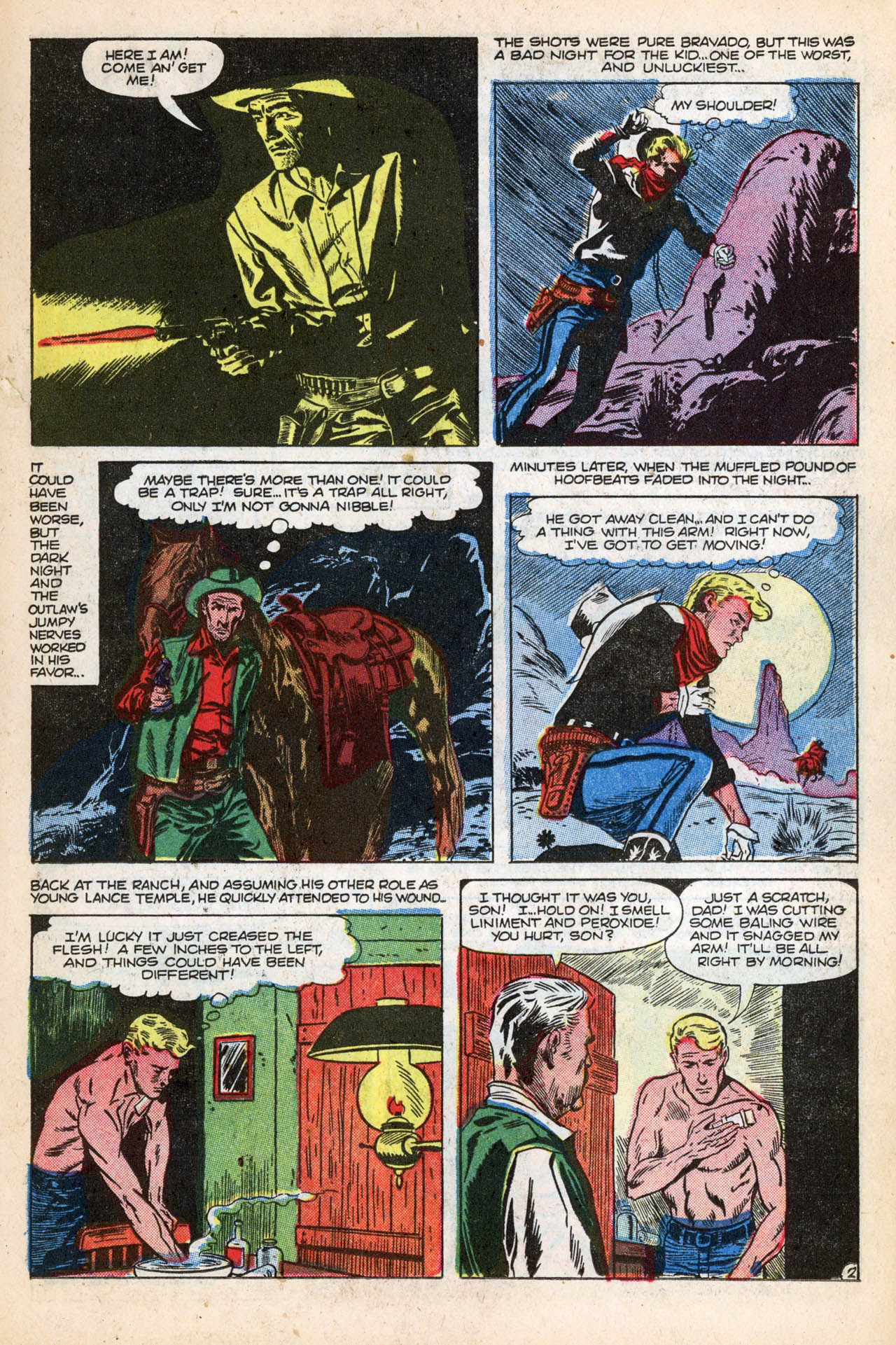 Read online The Outlaw Kid (1954) comic -  Issue #6 - 11