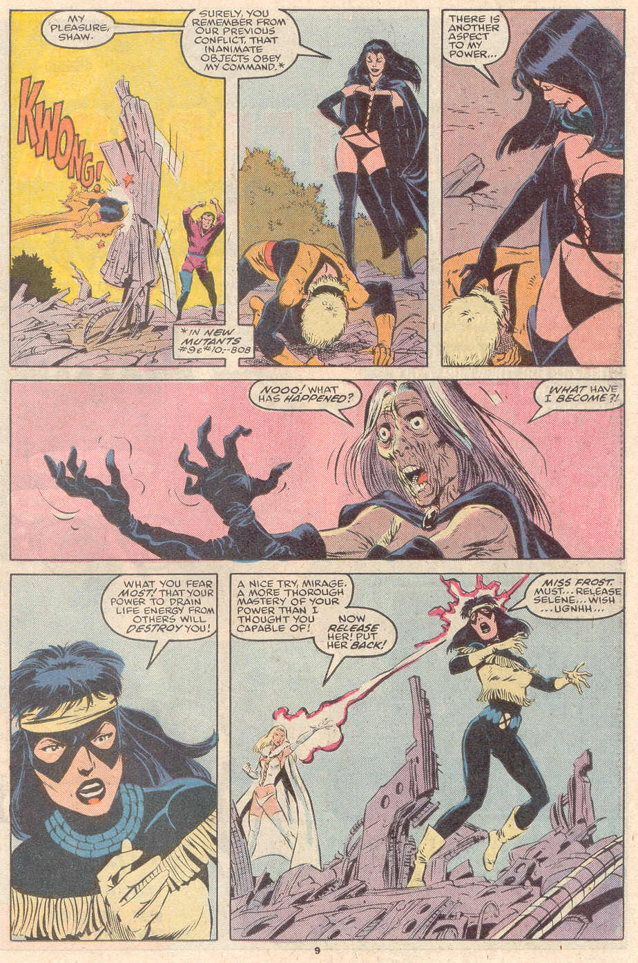 The New Mutants Issue #75 #82 - English 7