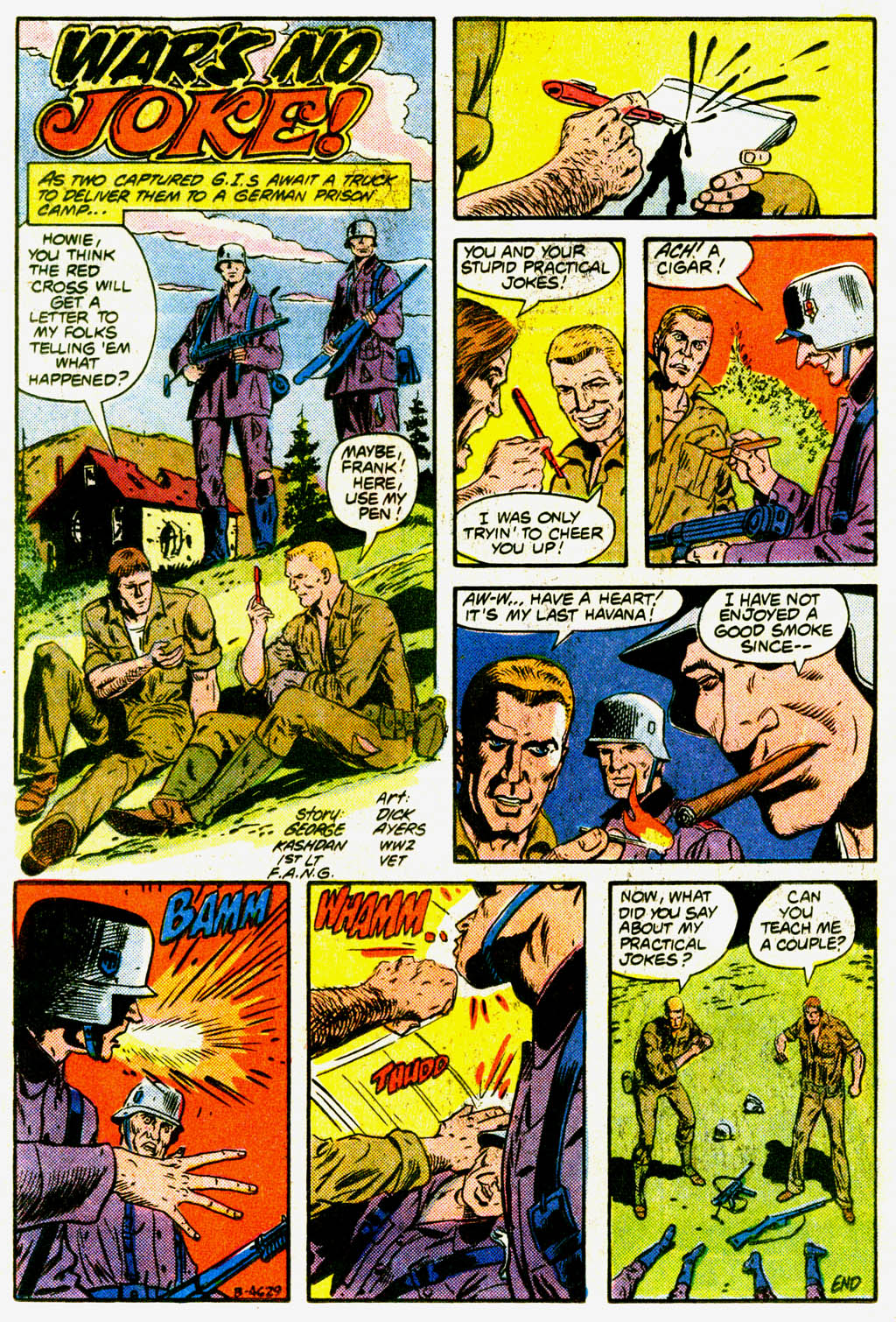 Read online G.I. Combat (1952) comic -  Issue #278 - 17