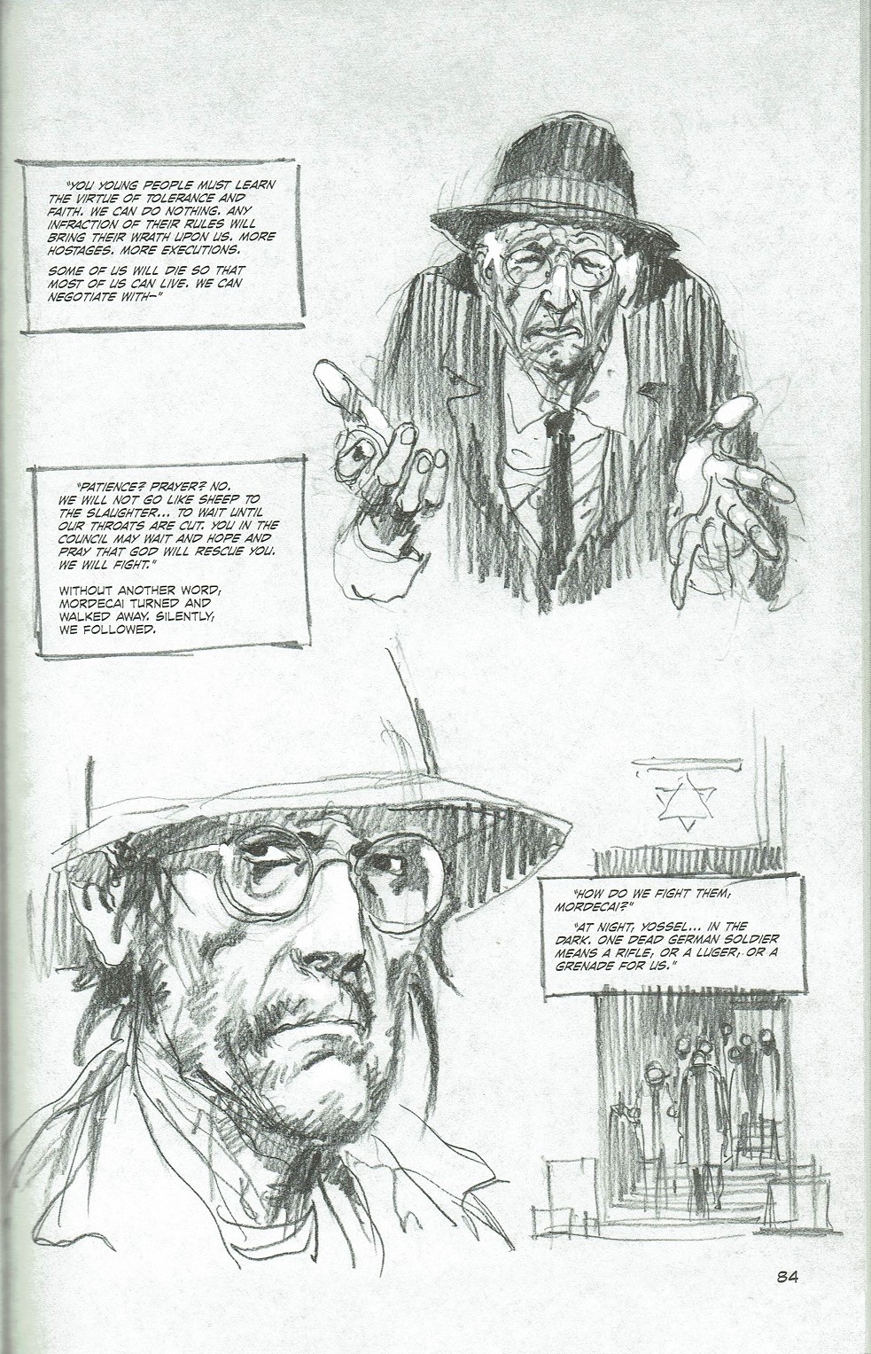 Read online Yossel: April 19, 1943 comic -  Issue # TPB - 93