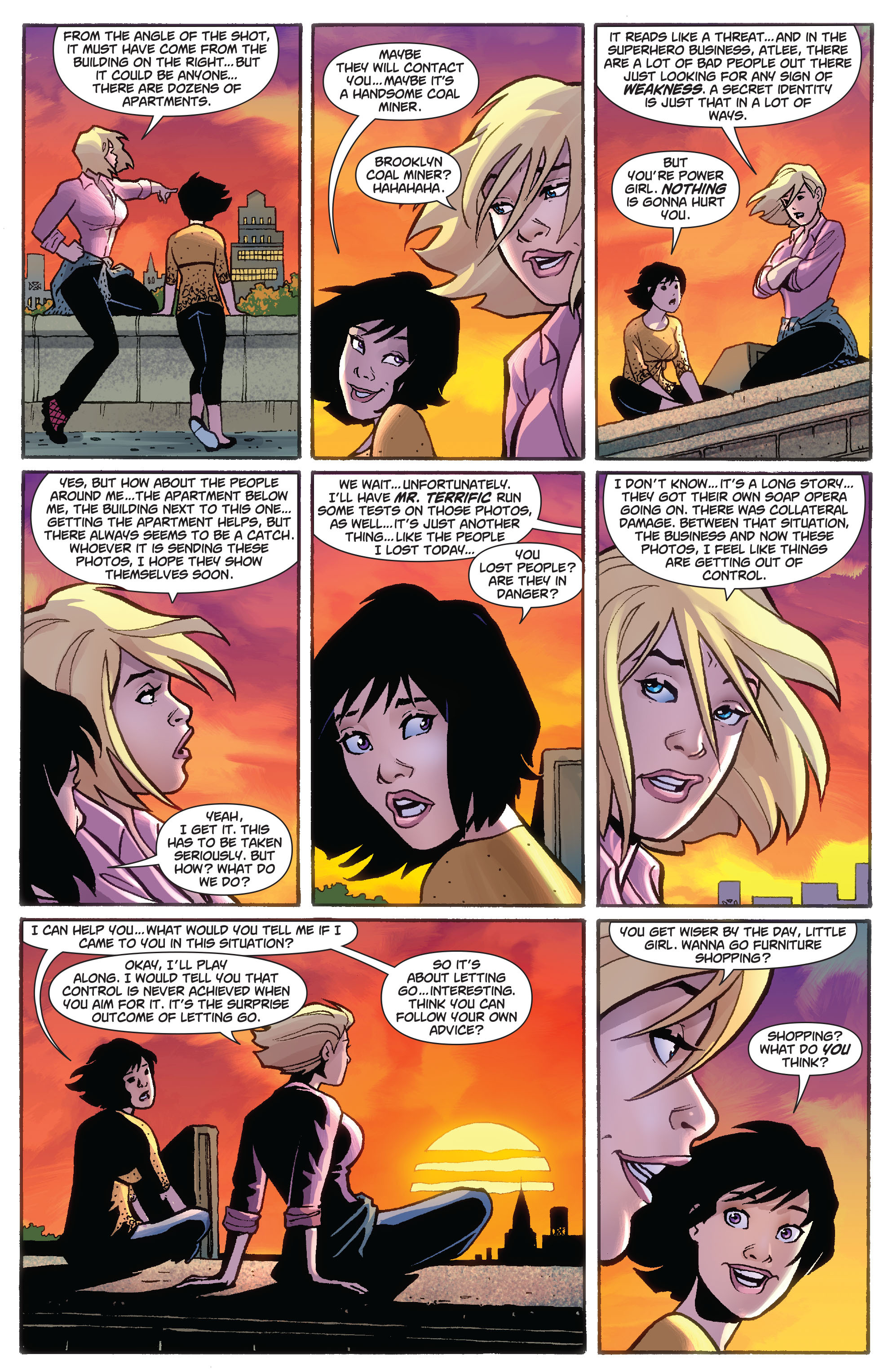 Read online Power Girl (2009) comic -  Issue #6 - 8