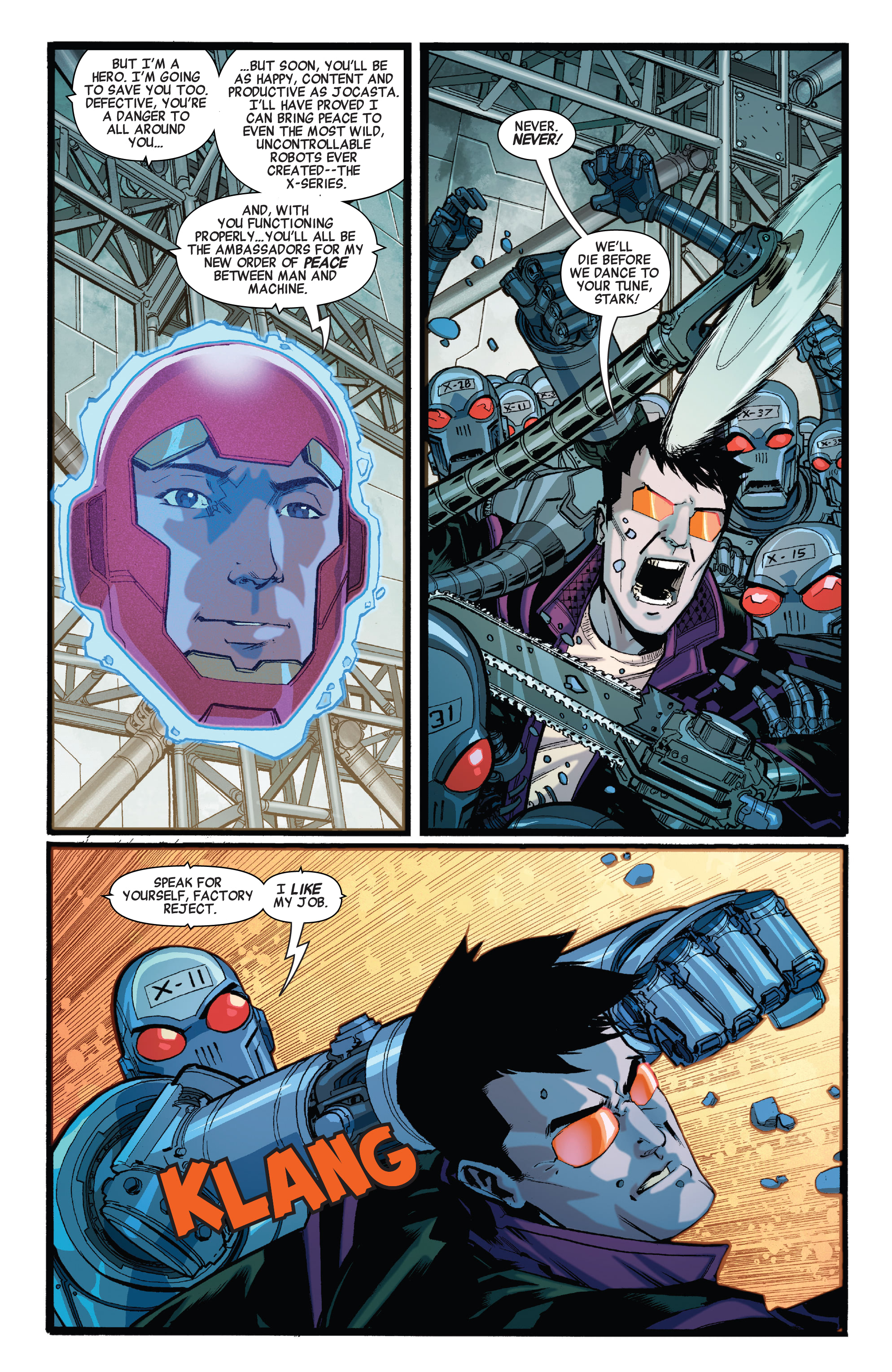 Read online 2020 Machine Man comic -  Issue #1 - 11